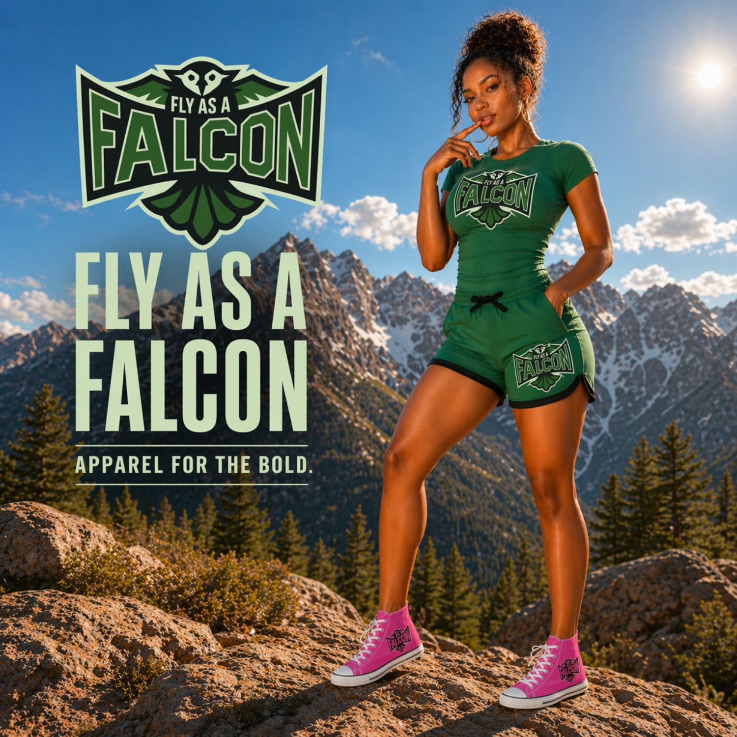 Fly As A Falcon Shorts