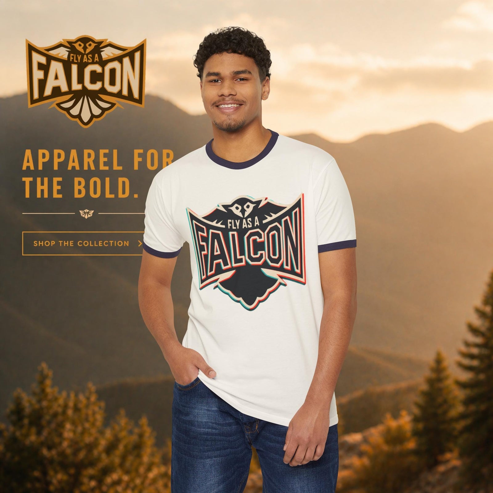 Fly As A Falcon T-Shirts
