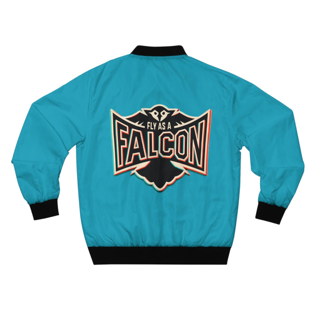 Fly As A Falcon Retro 3D bomber jacket alternate view
