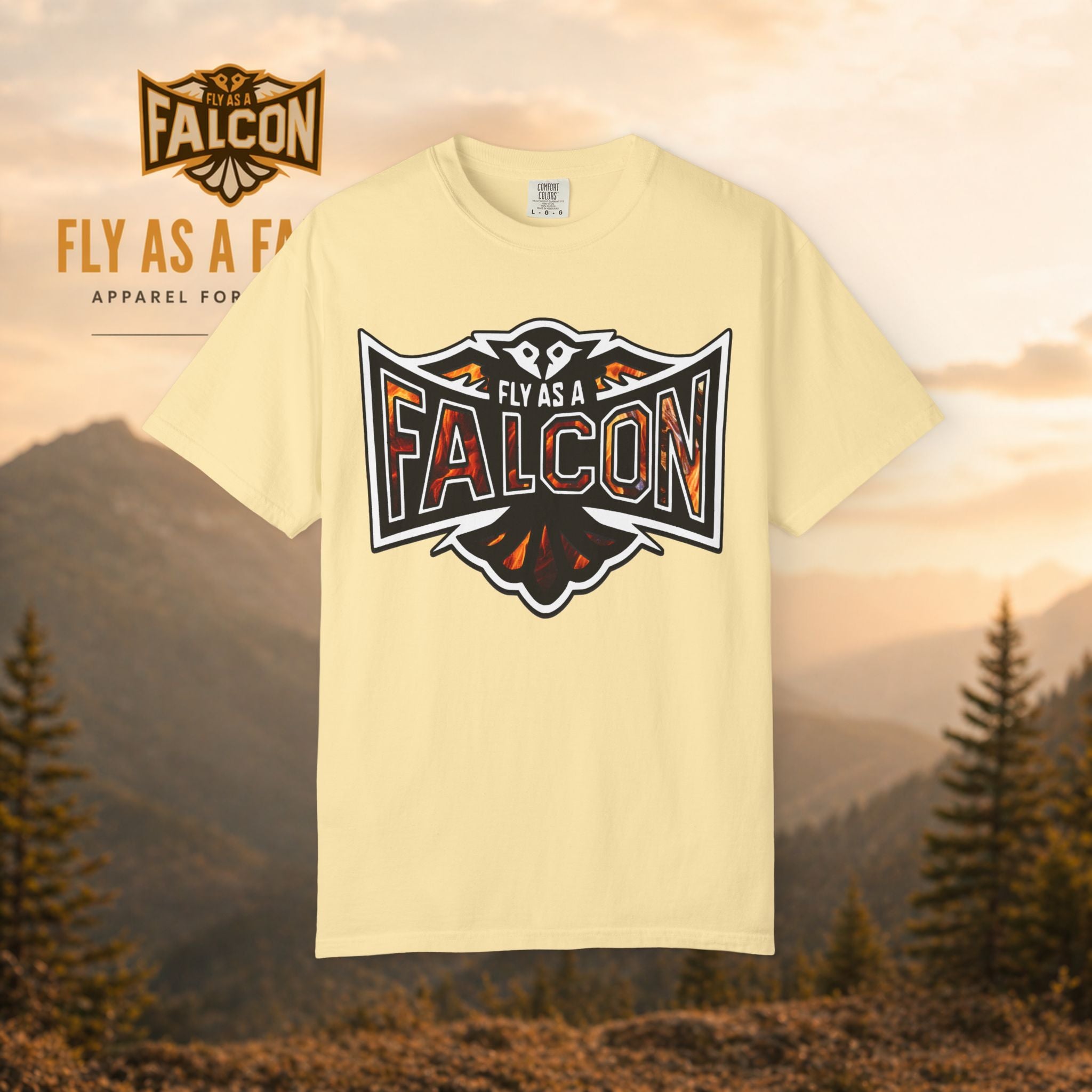 Fly As A Falcon Graphic T-Shirt | Phoenix