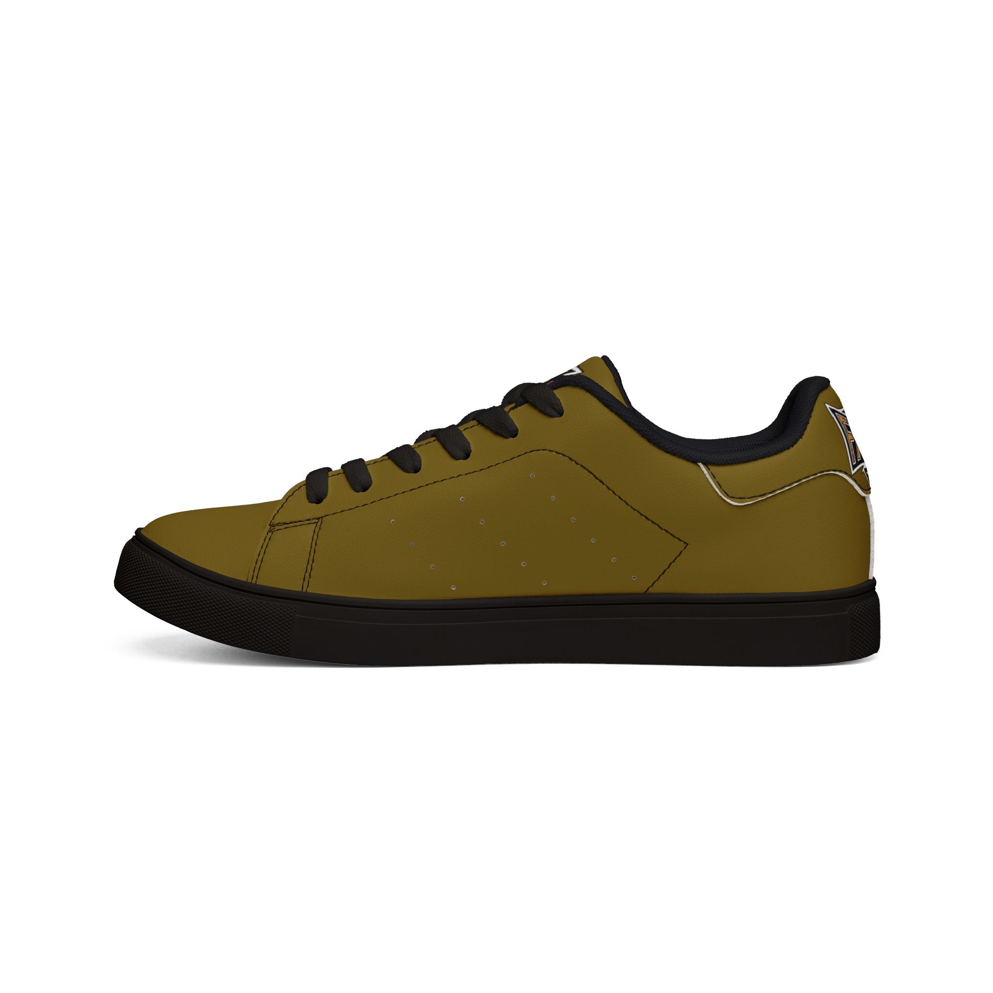 Fly As A Falcon Leather Sneakers | Golden Haze