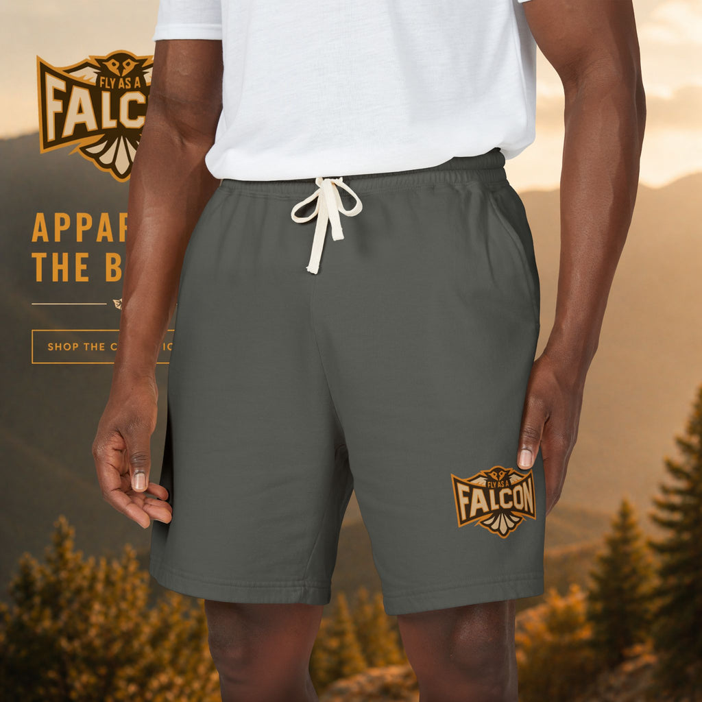 Fly As A Falcon Fleece Sweat Shorts | Sepia