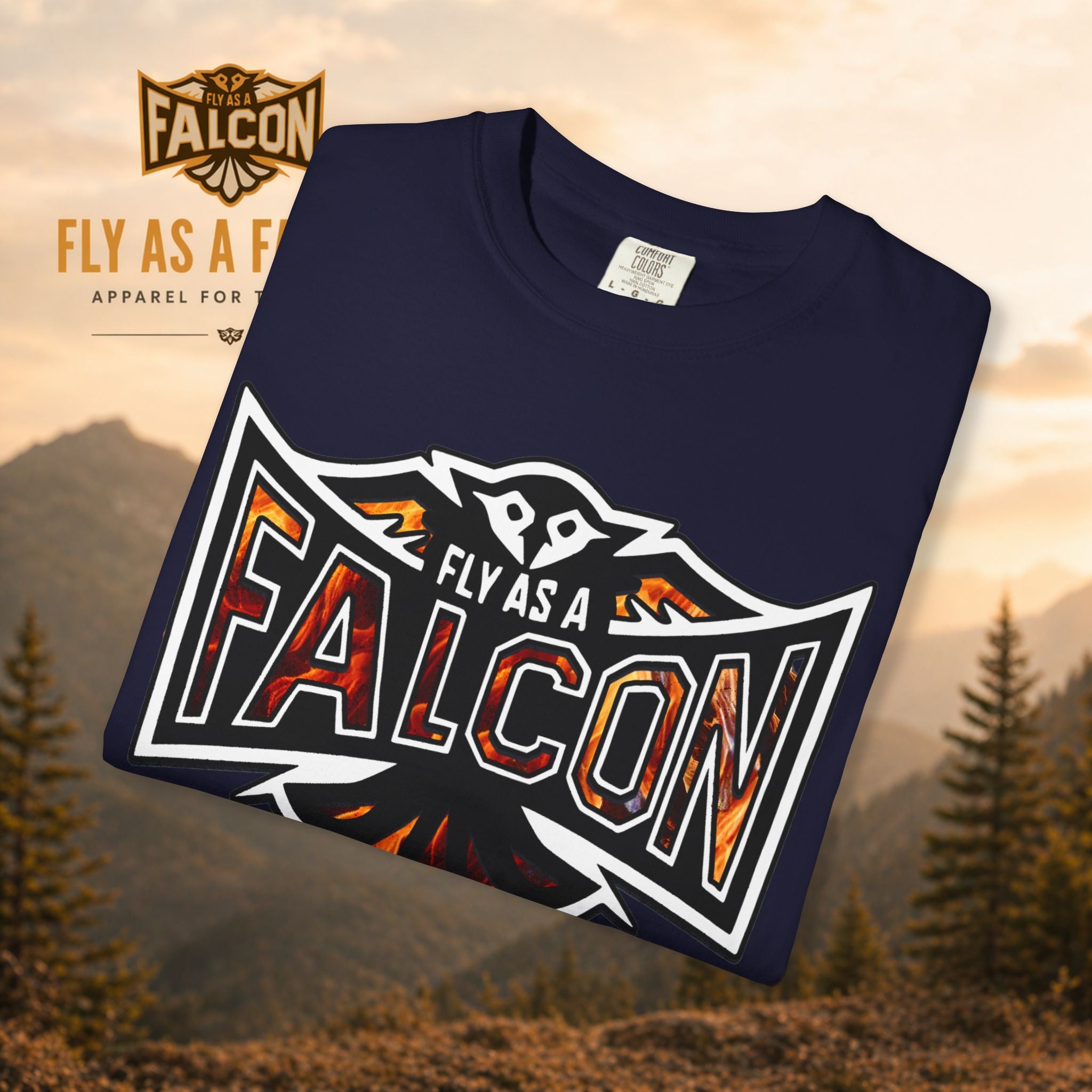Fly As A Falcon Graphic T-Shirt | Phoenix