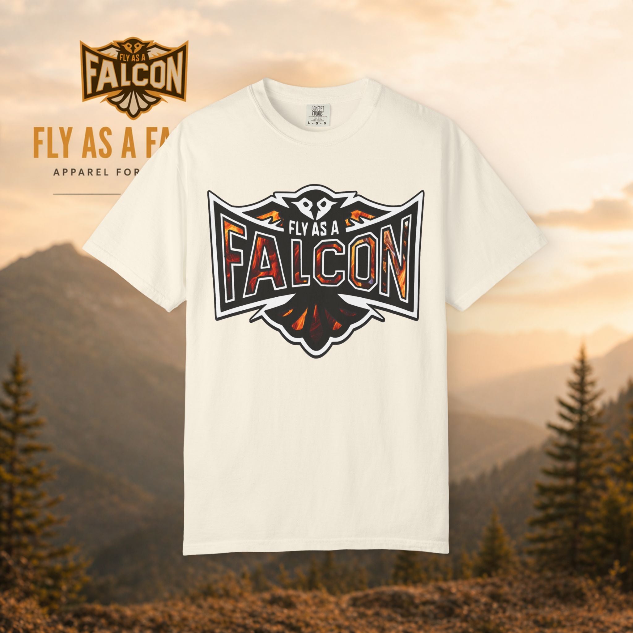 Fly As A Falcon Graphic T-Shirt | Phoenix