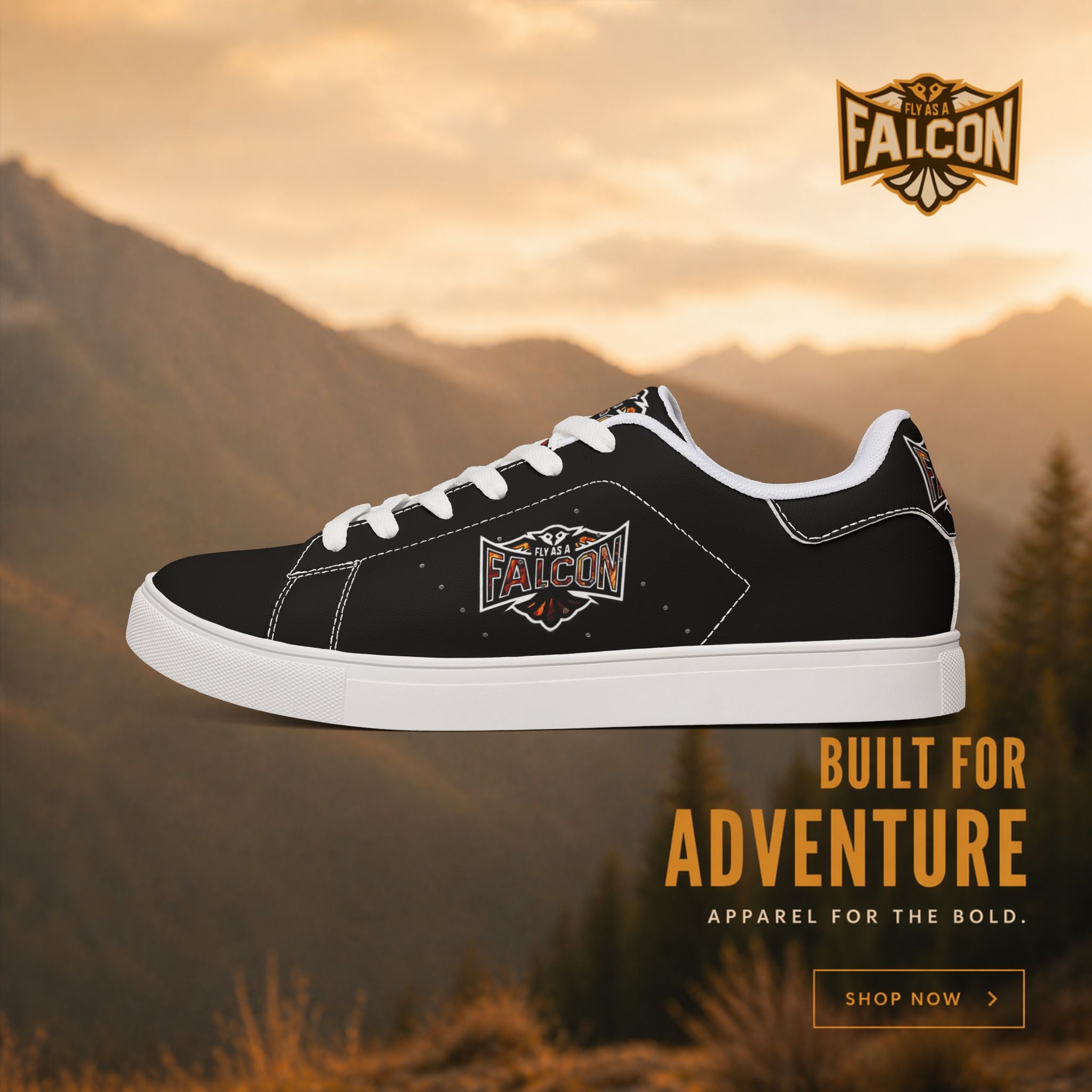 Fly As A Falcon Low-Top Sneakers | Phoenix