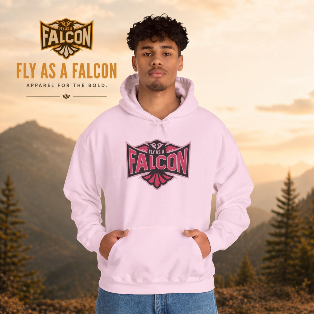 Fly As A Falcon Hoodie | Wild Rose