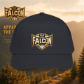 Fly As A Falcon Mid Profile Baseball Cap | Black & Gold Collection 01