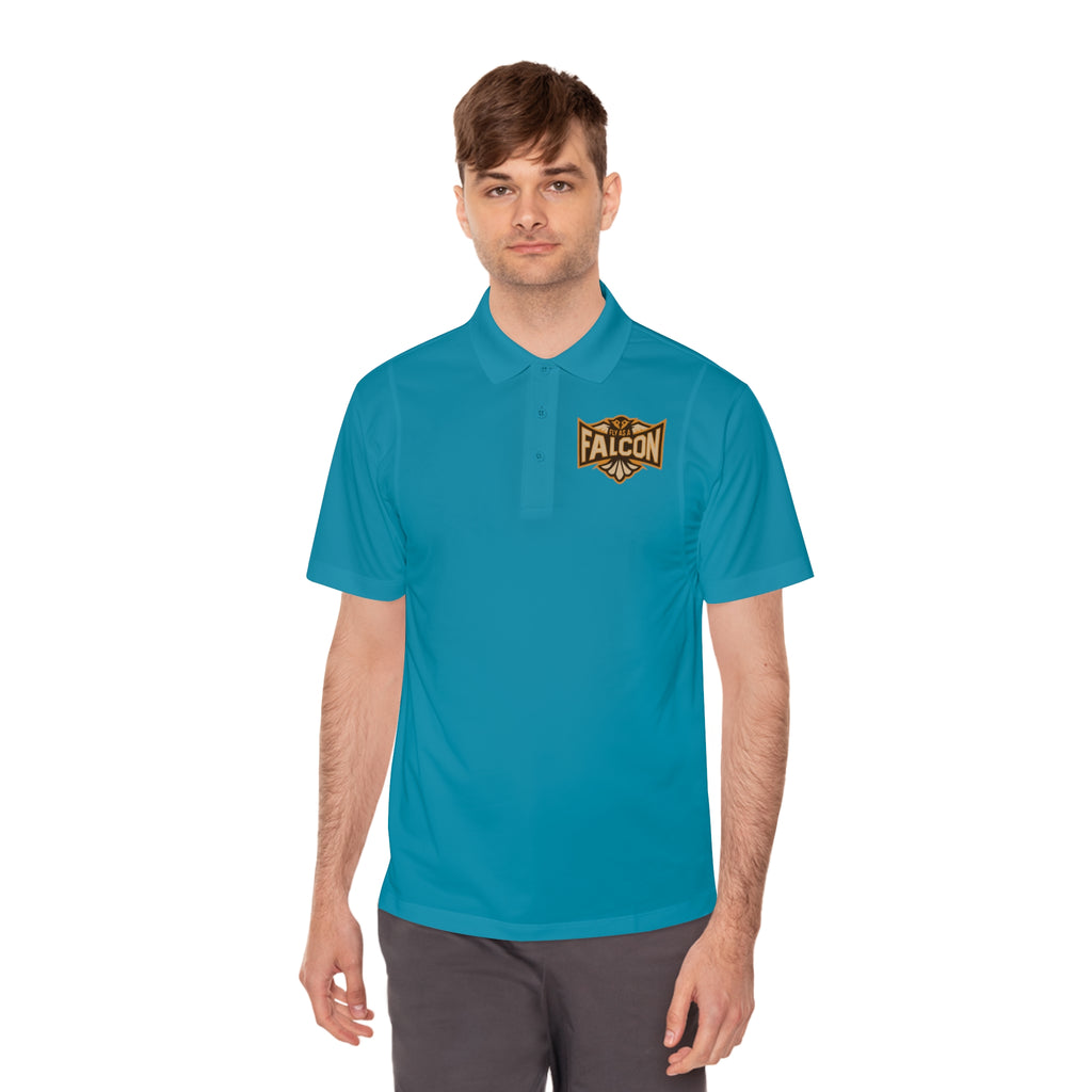 Fly As A Falcon Polo Shirt | Sepia
