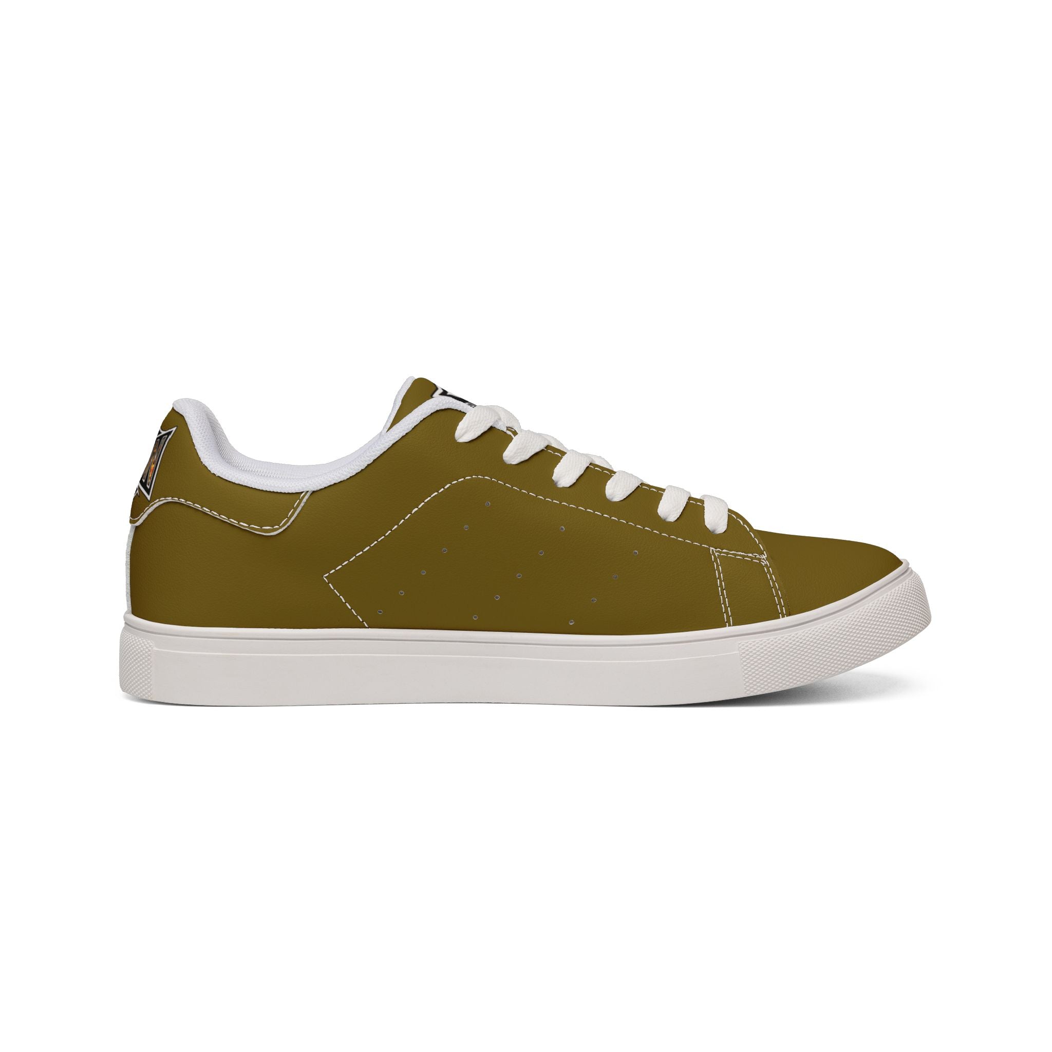 Fly As A Falcon Leather Sneakers | Golden Haze