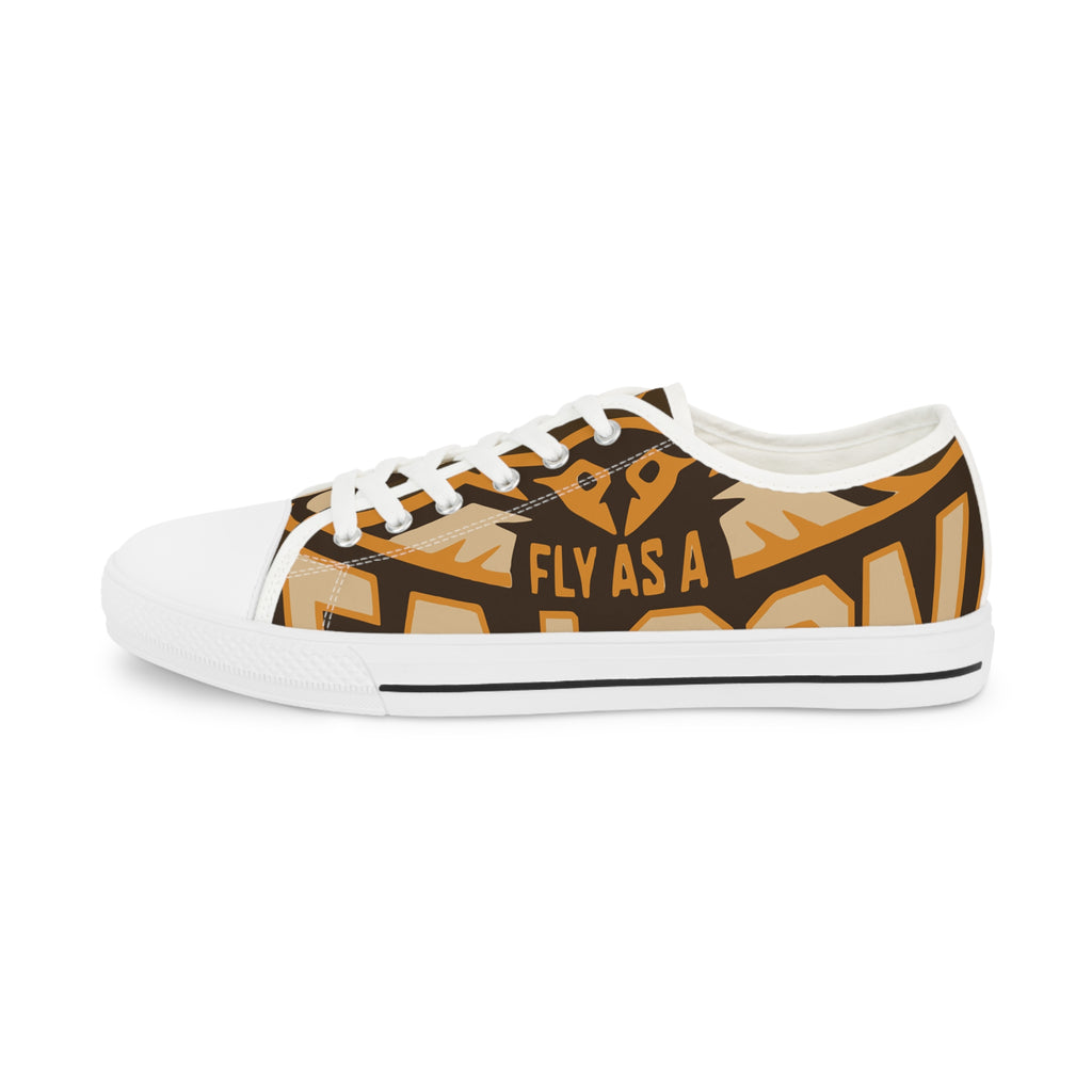 Fly As A Falcon Low Top Sneakers | Sepia