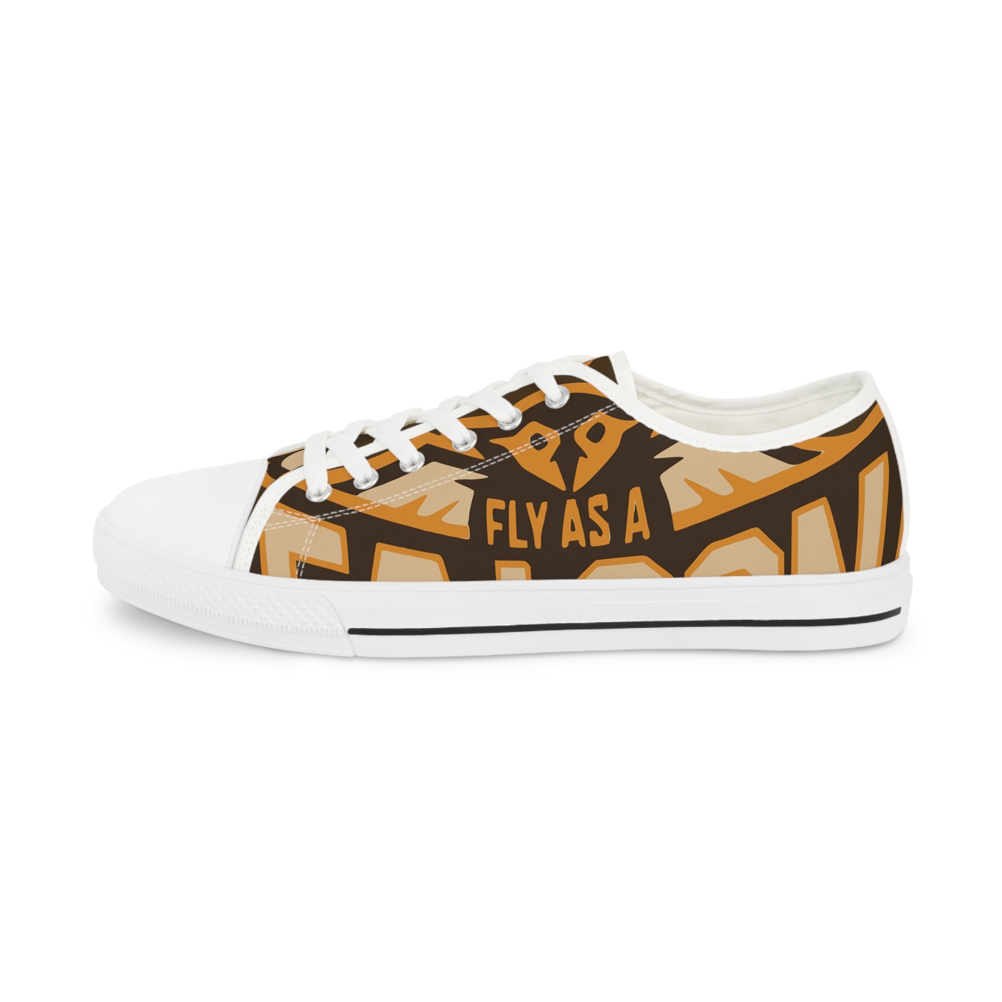 Fly As A Falcon Low Top Sneakers | Sepia