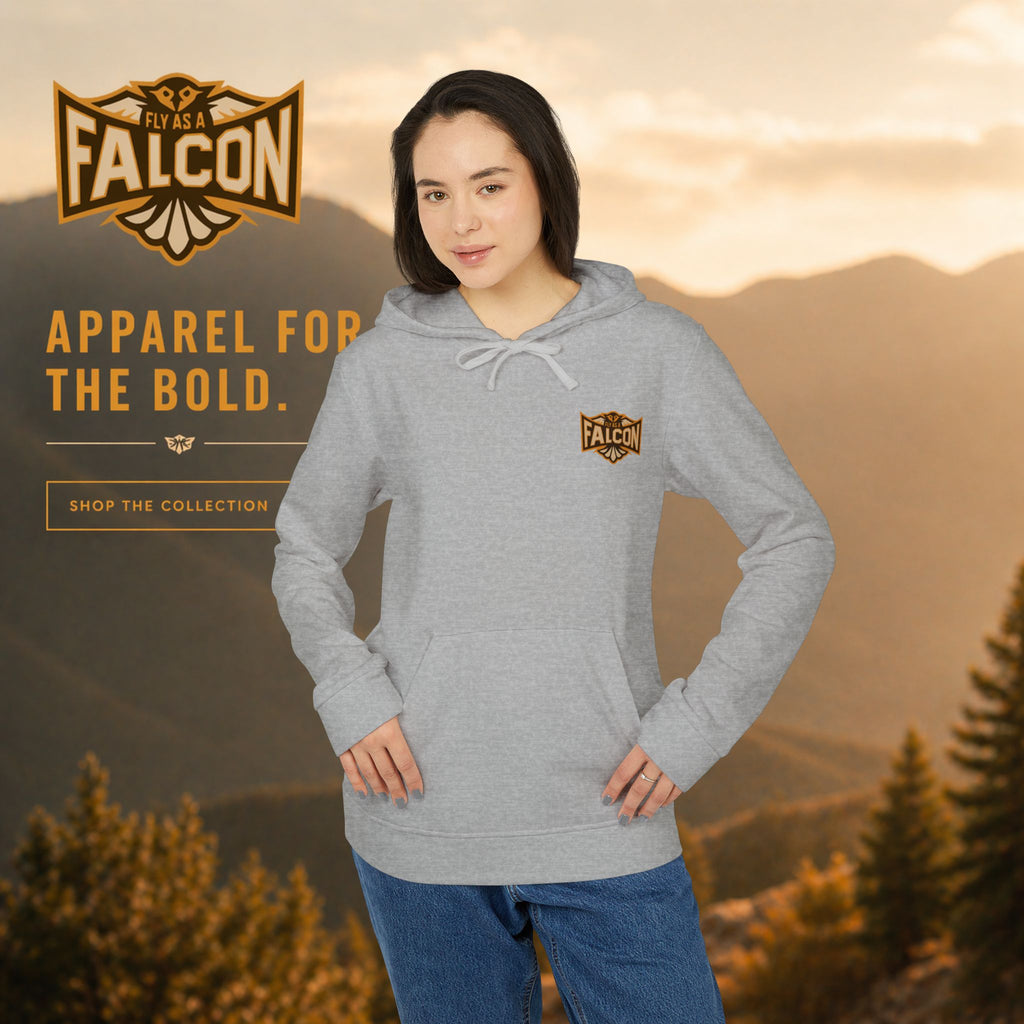 Fly As A Falcon Adidas Pullover Hoodie | Sepia