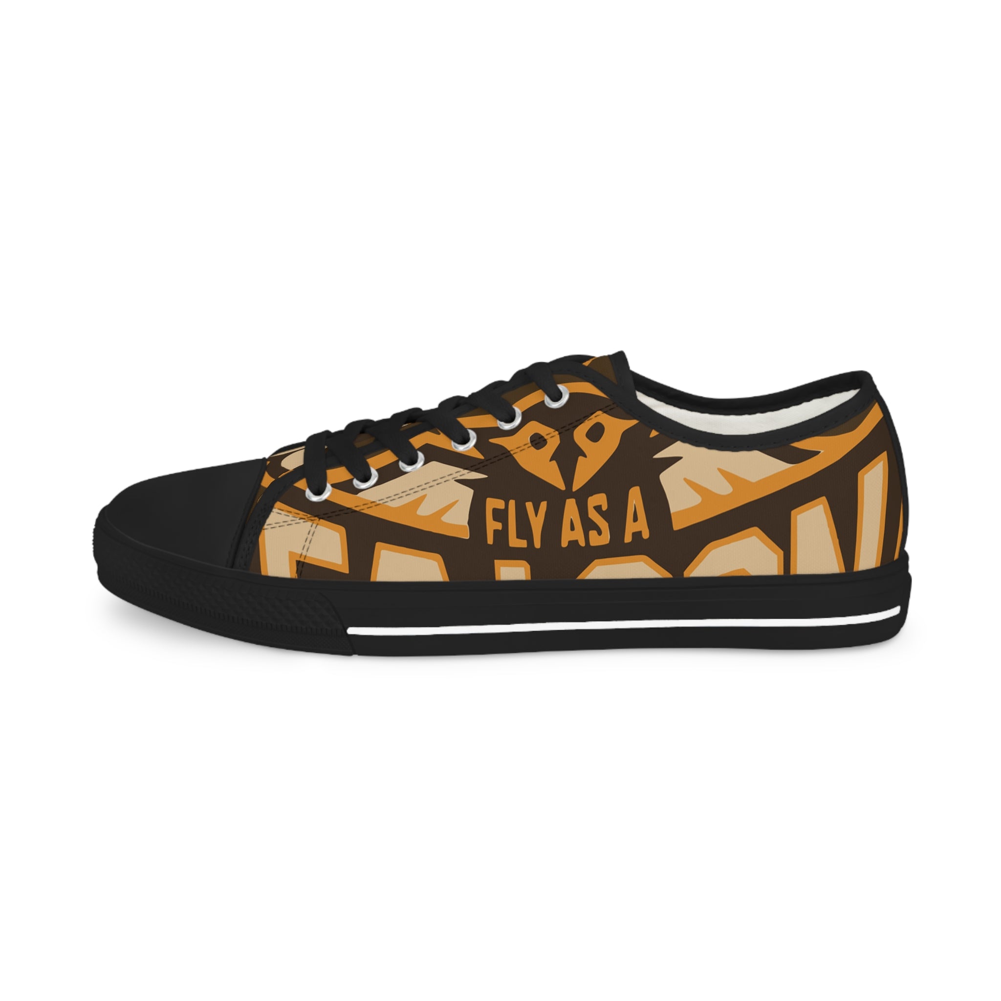 Fly As A Falcon Low Top Sneakers | Sepia