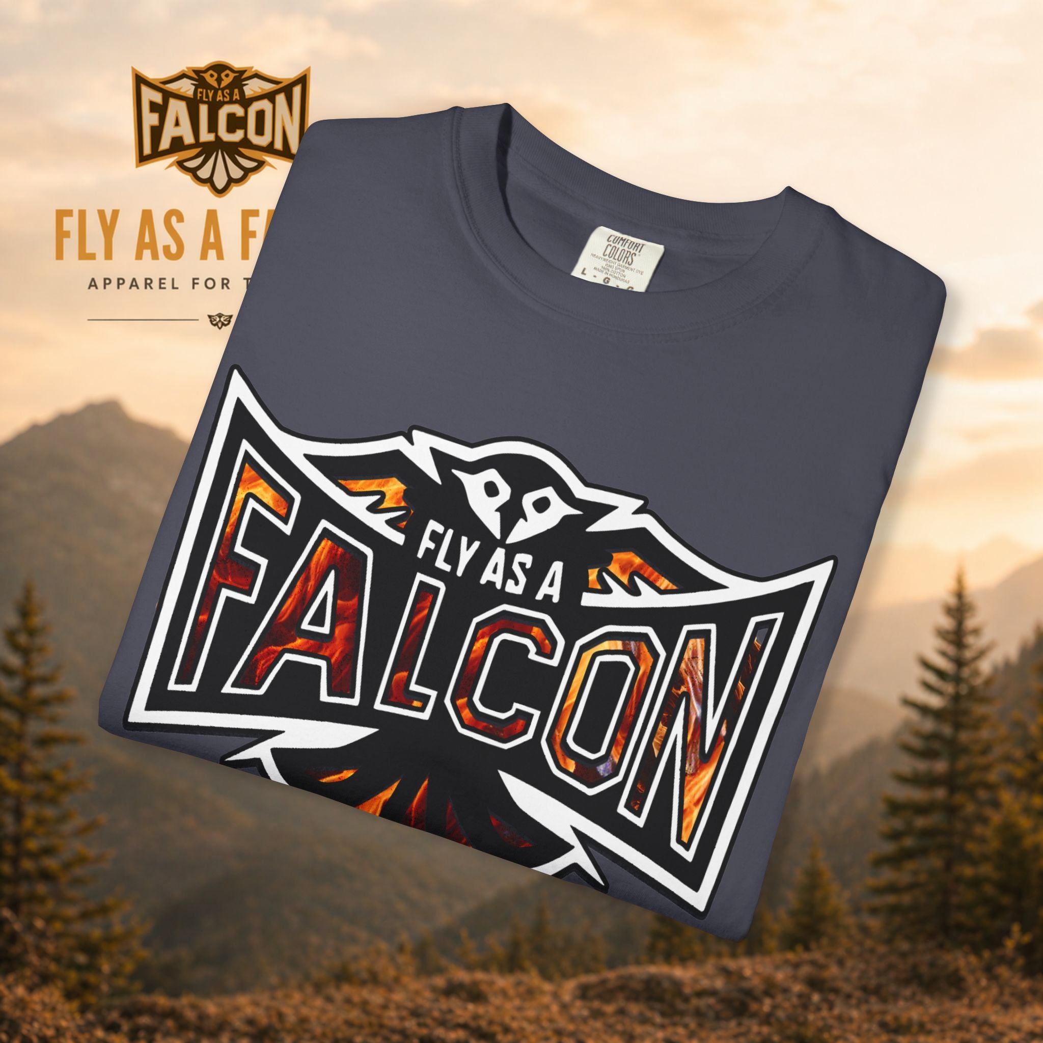 Fly As A Falcon Graphic T-Shirt | Phoenix