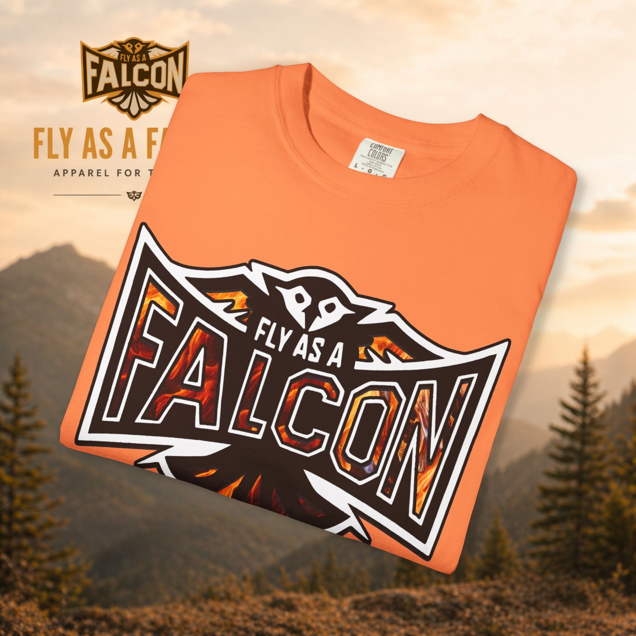 Fly As A Falcon Graphic T-Shirt | Phoenix