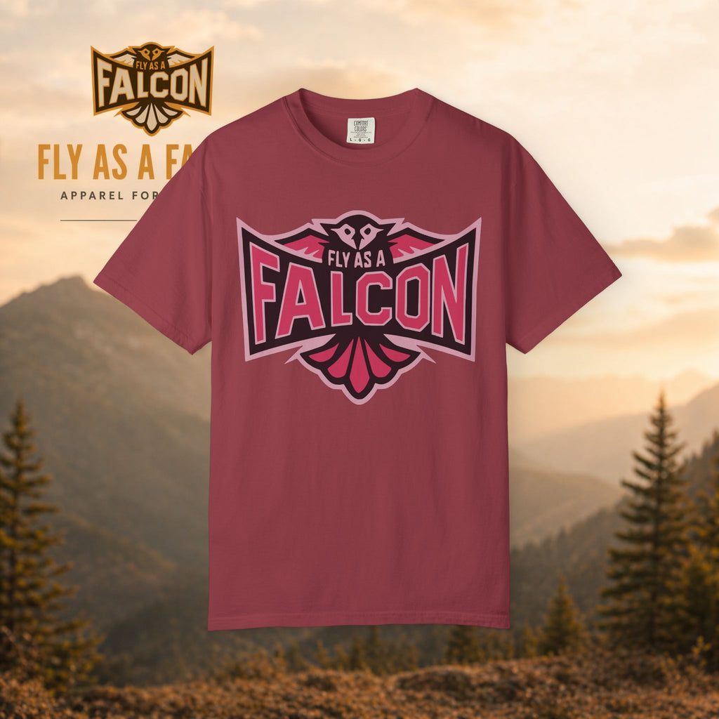 Fly As A Falcon T-Shirt | Wild Rose
