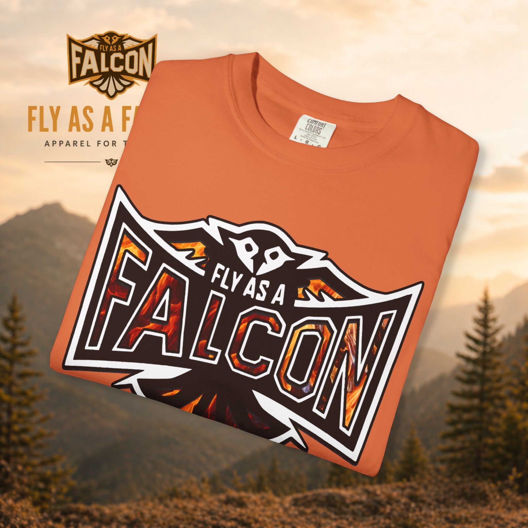 Fly As A Falcon Graphic T-Shirt | Phoenix