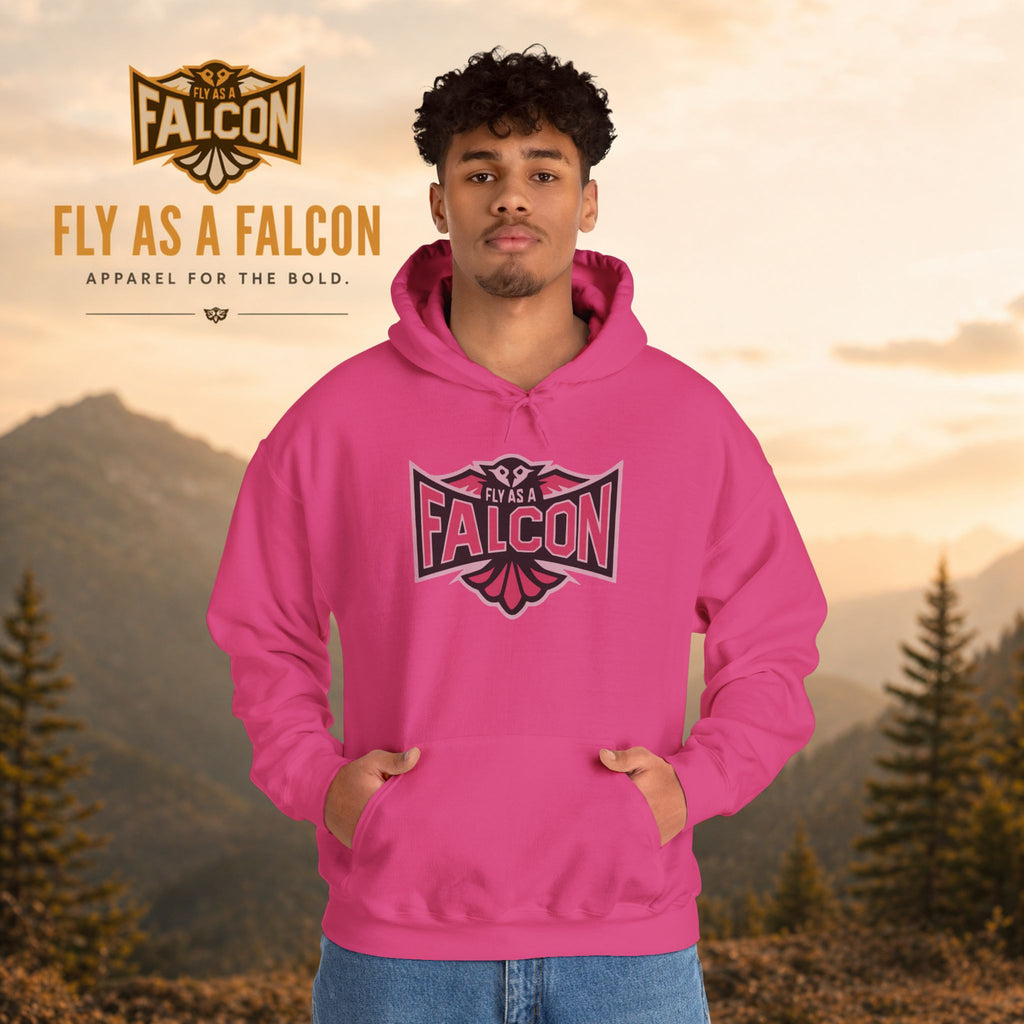 Fly As A Falcon Hoodie | Wild Rose