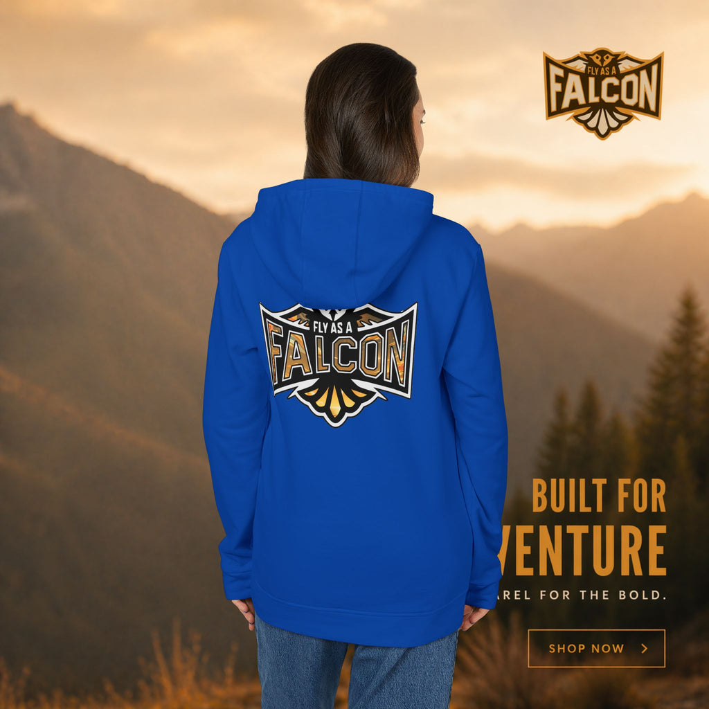 Fly As A Falcon Adidas Pullover Hoodie | Golden Haze