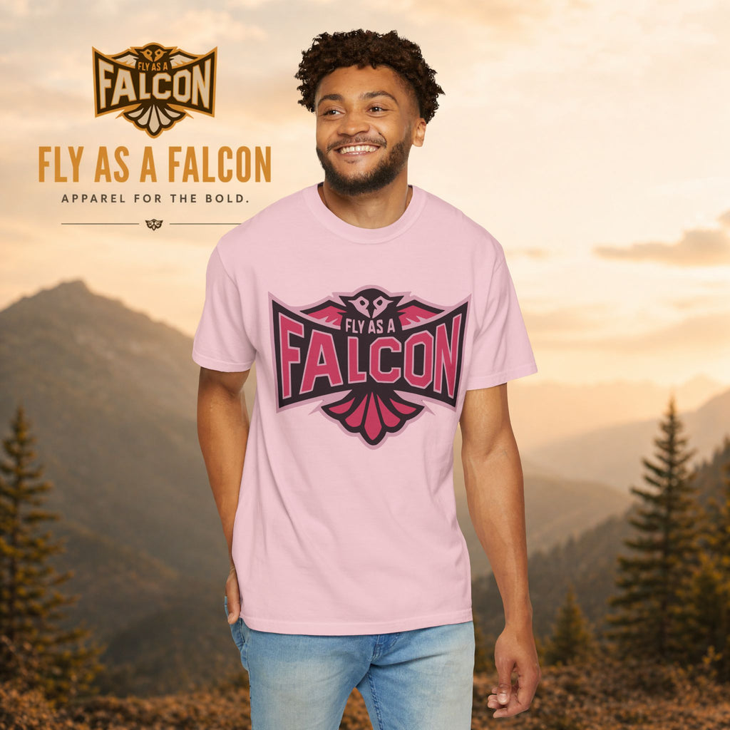 Fly As A Falcon T-Shirt | Wild Rose