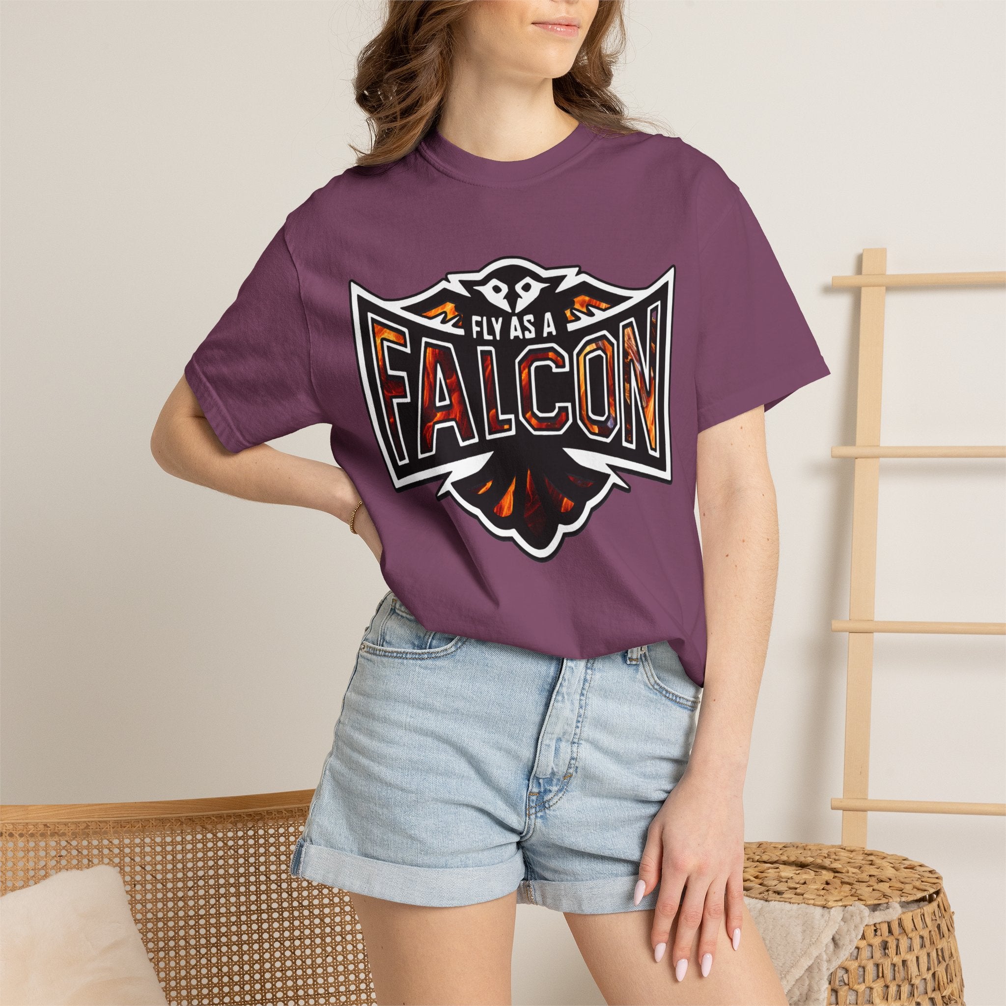Fly As A Falcon Graphic T-Shirt | Phoenix
