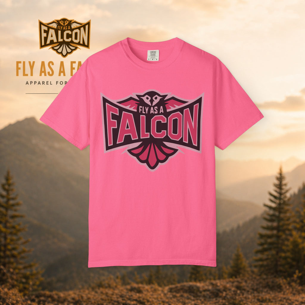 Fly As A Falcon T-Shirt | Wild Rose