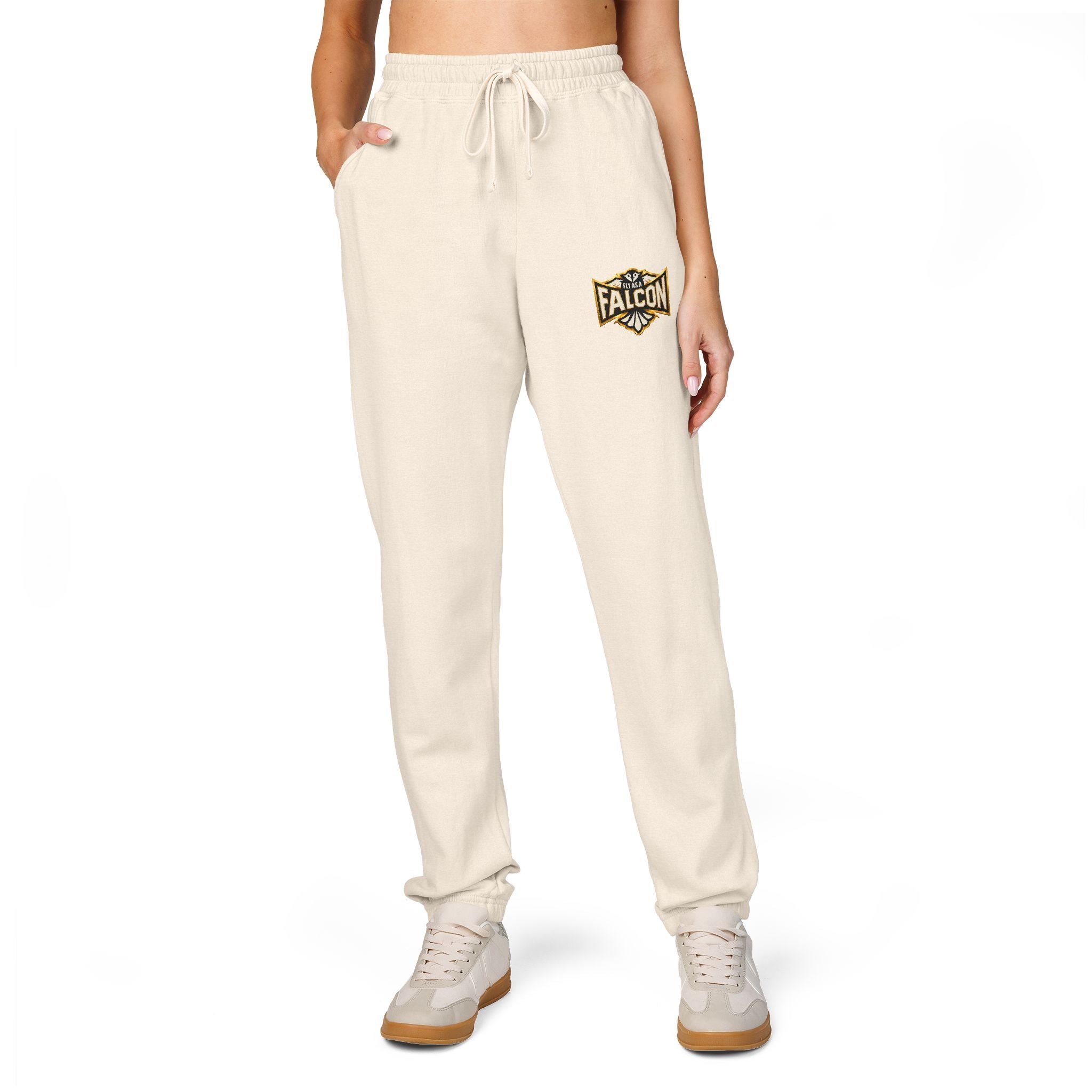 Fly As A Falcon Sweatpants | Black & Gold Collection 01