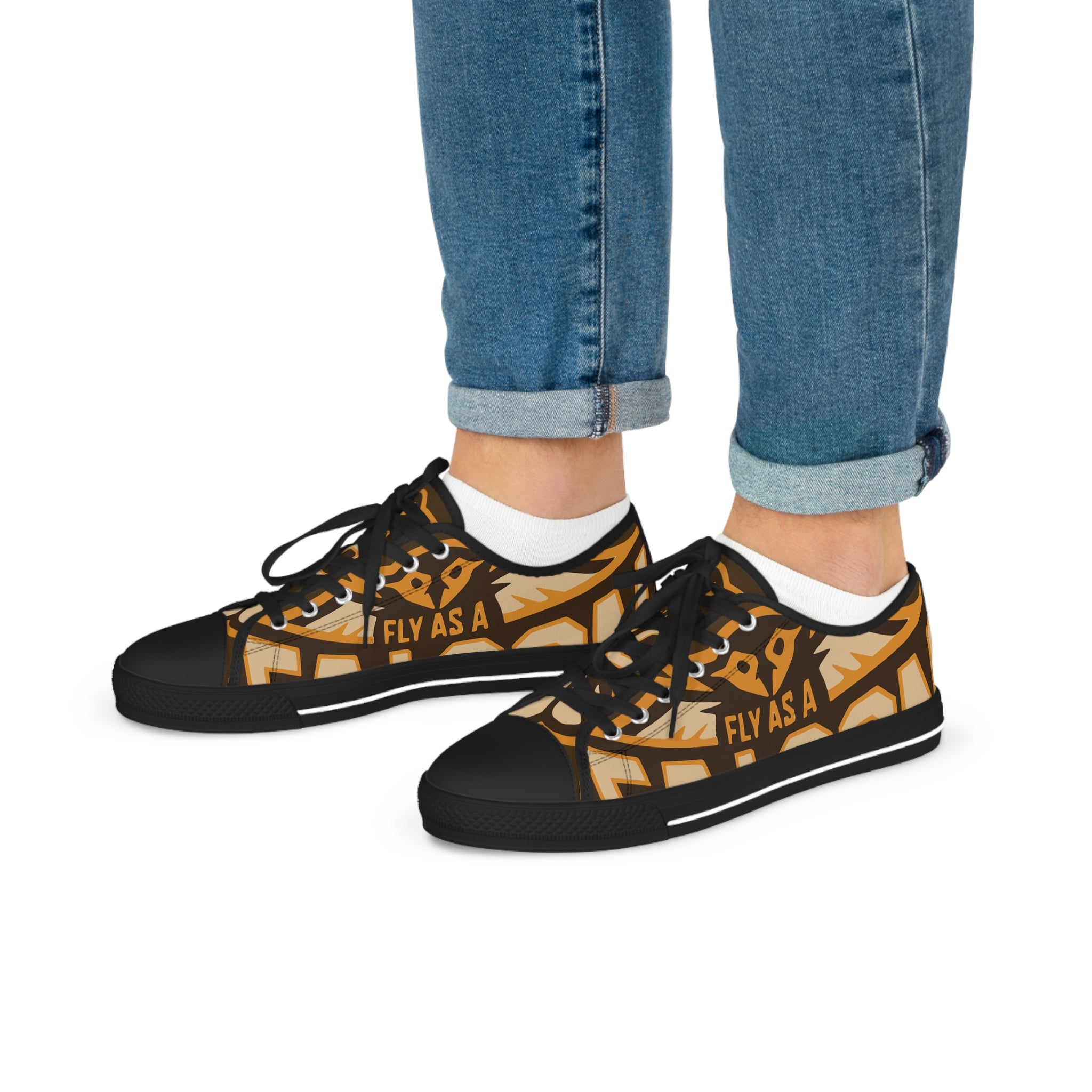 Fly As A Falcon Low Top Sneakers | Sepia