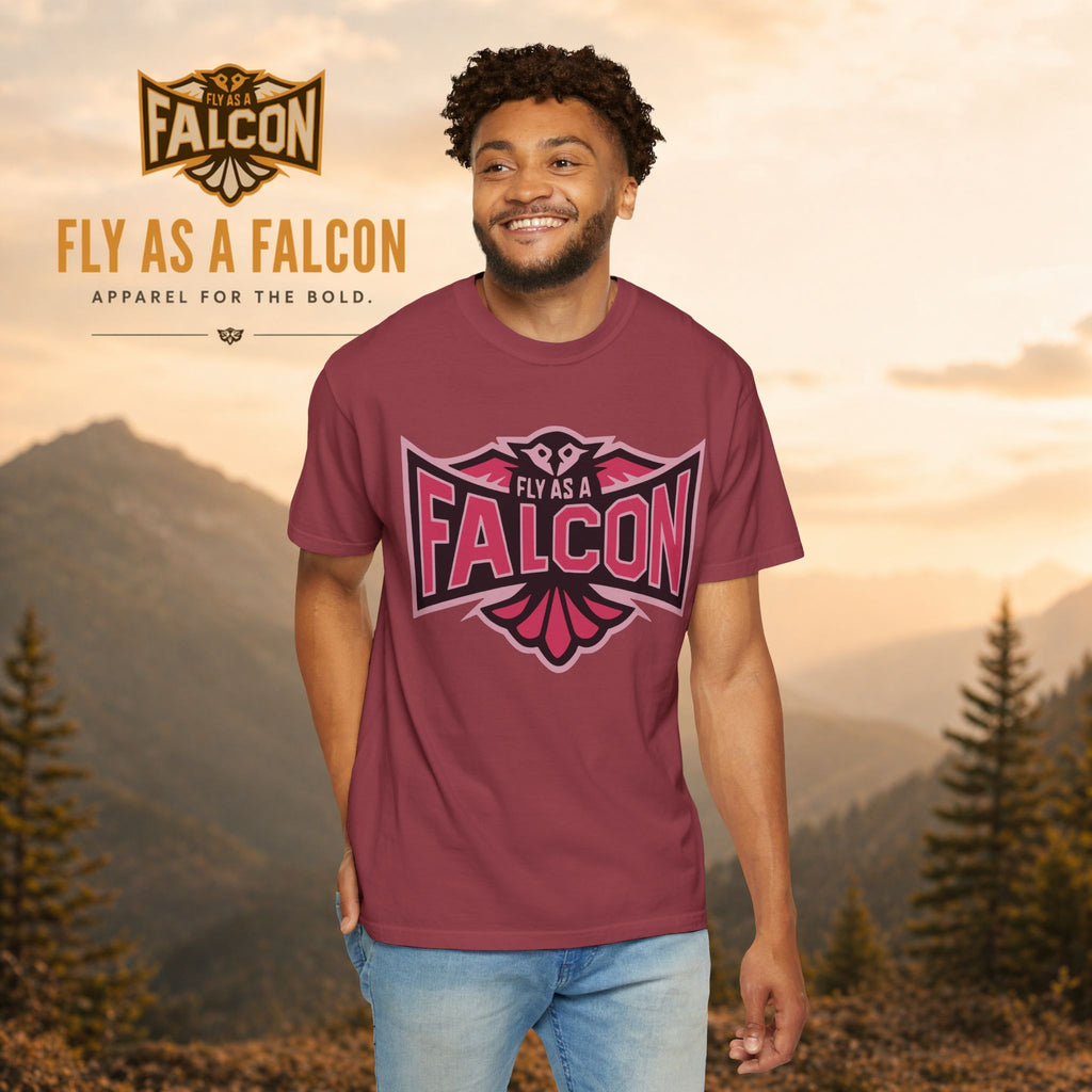 Fly As A Falcon T-Shirt | Wild Rose