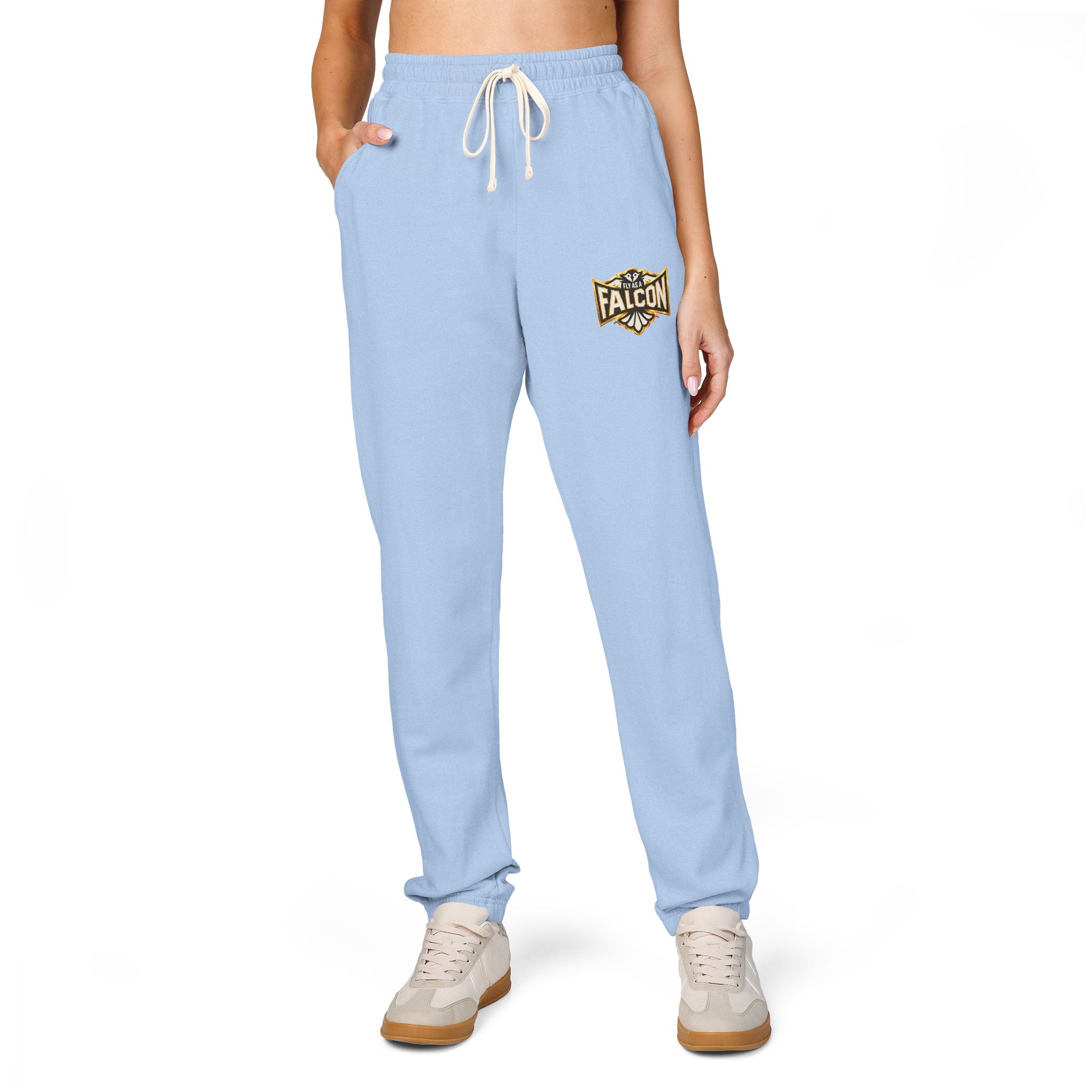 Fly As A Falcon Sweatpants | Black & Gold Collection 01