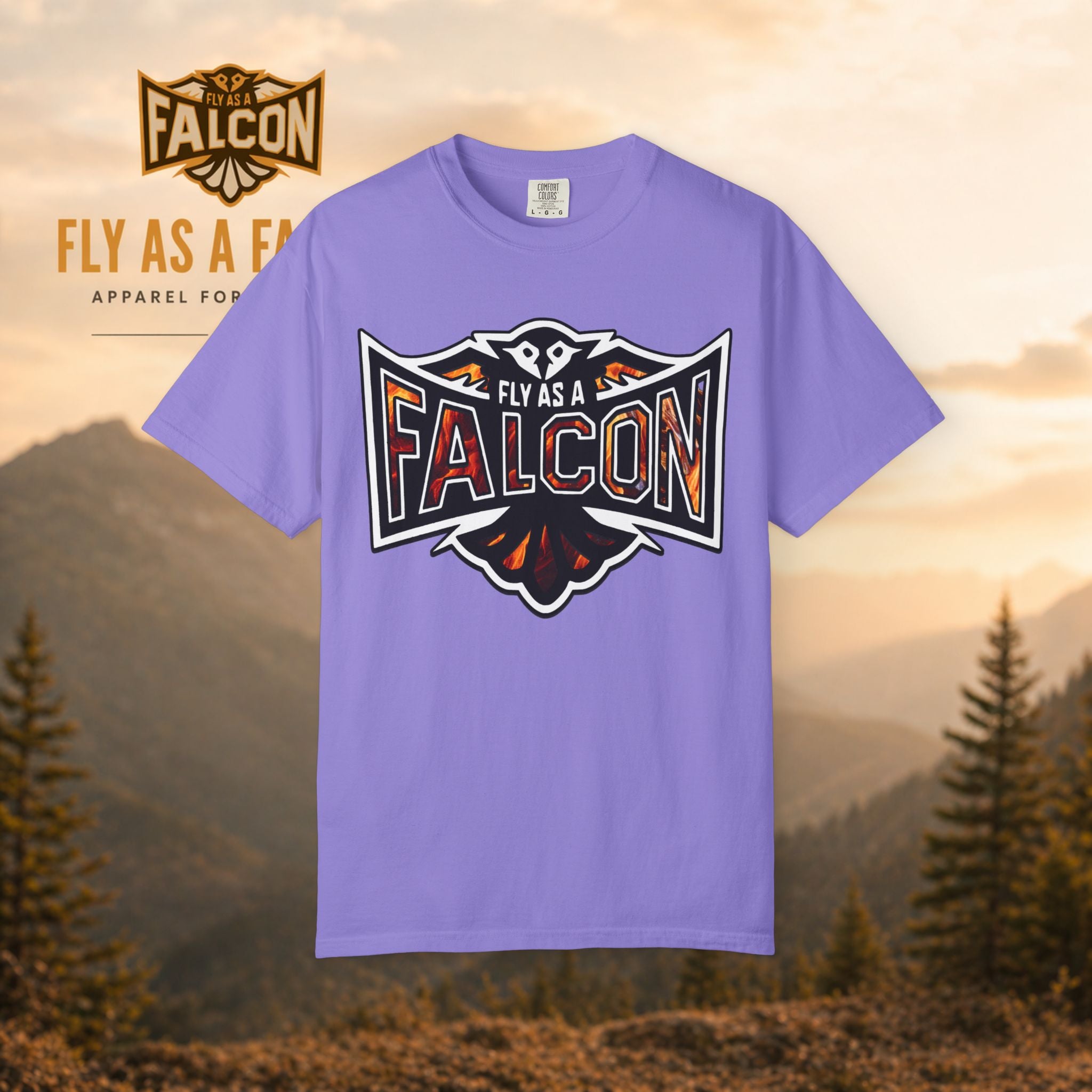 Fly As A Falcon Graphic T-Shirt | Phoenix