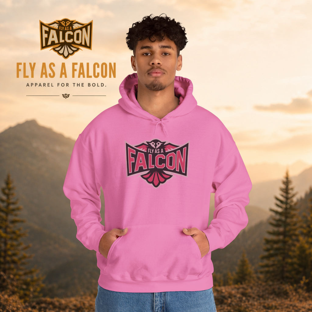 Fly As A Falcon Hoodie | Wild Rose
