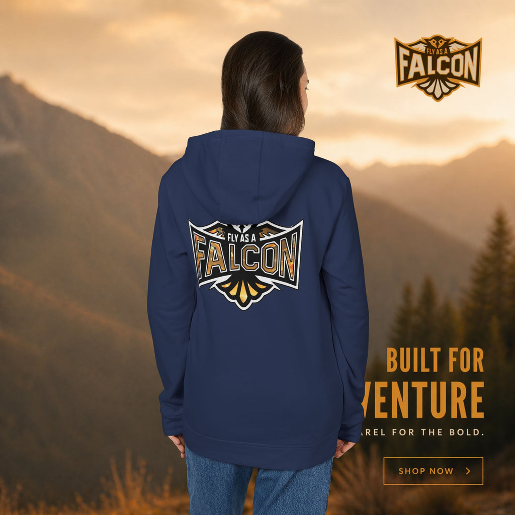 Fly As A Falcon Adidas Pullover Hoodie | Golden Haze