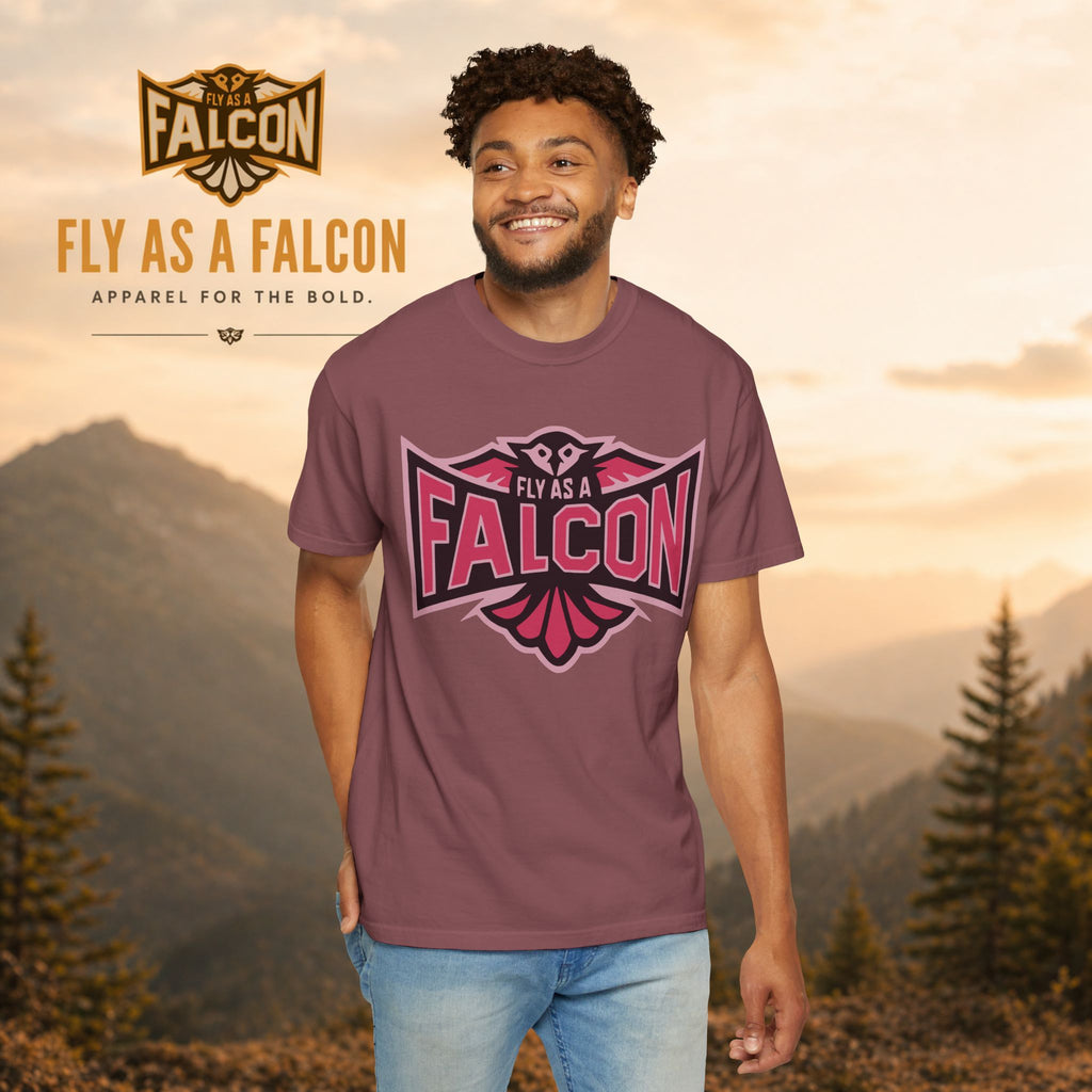 Fly As A Falcon T-Shirt | Wild Rose