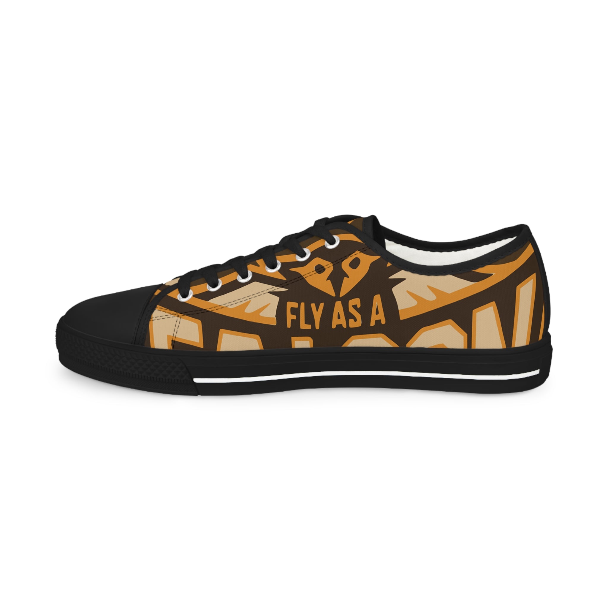 Fly As A Falcon Low Top Sneakers | Sepia