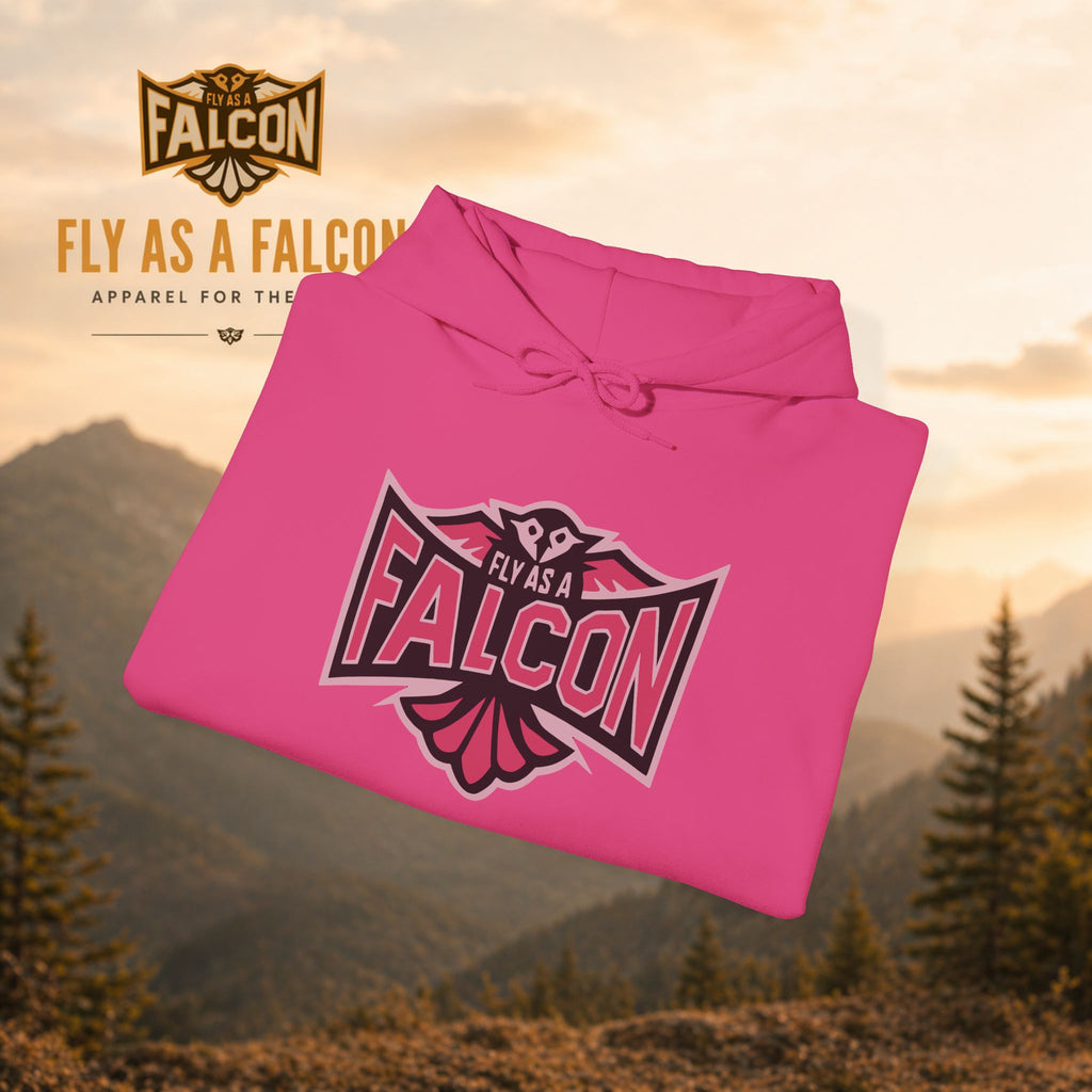 Fly As A Falcon Hoodie | Wild Rose