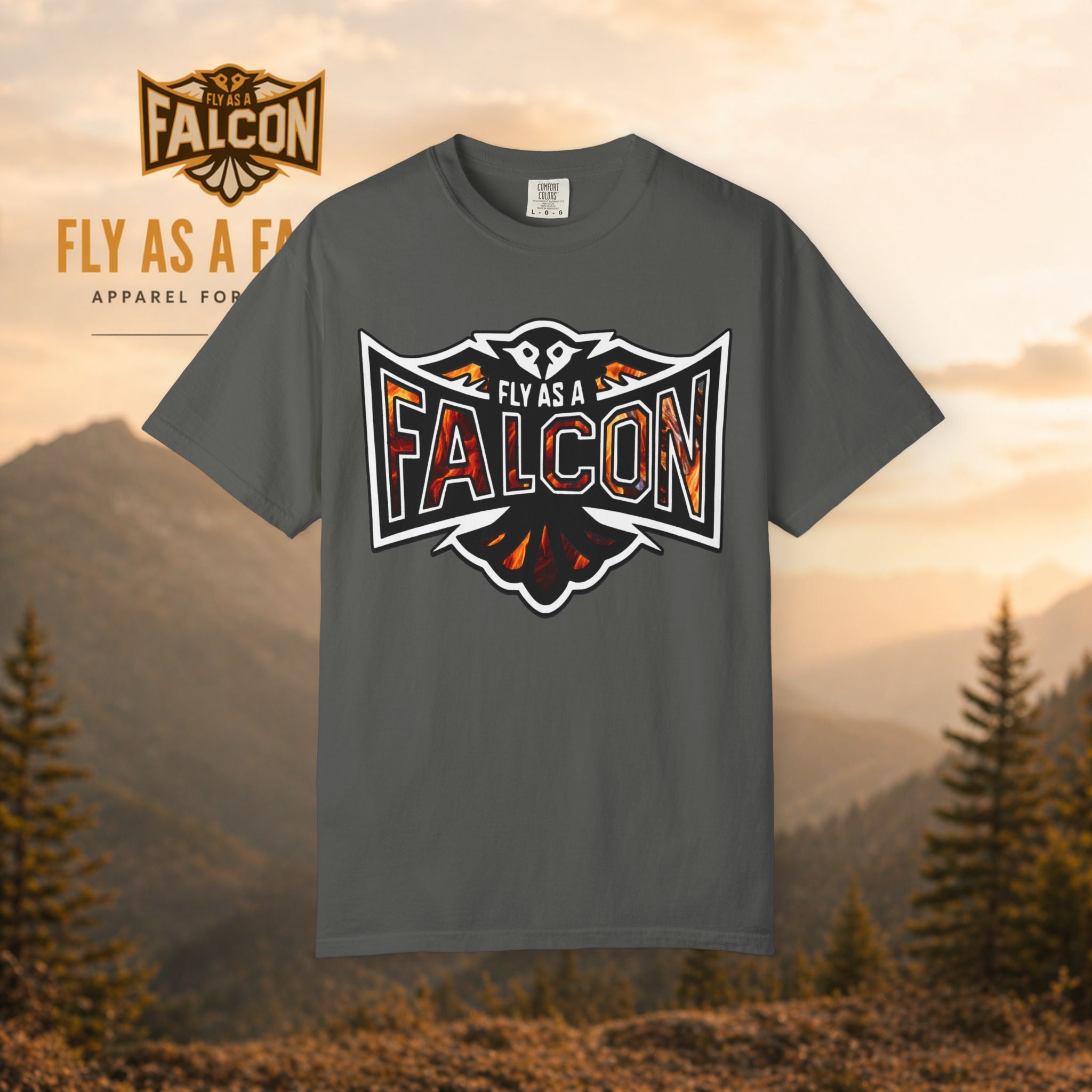 Fly As A Falcon Graphic T-Shirt | Phoenix