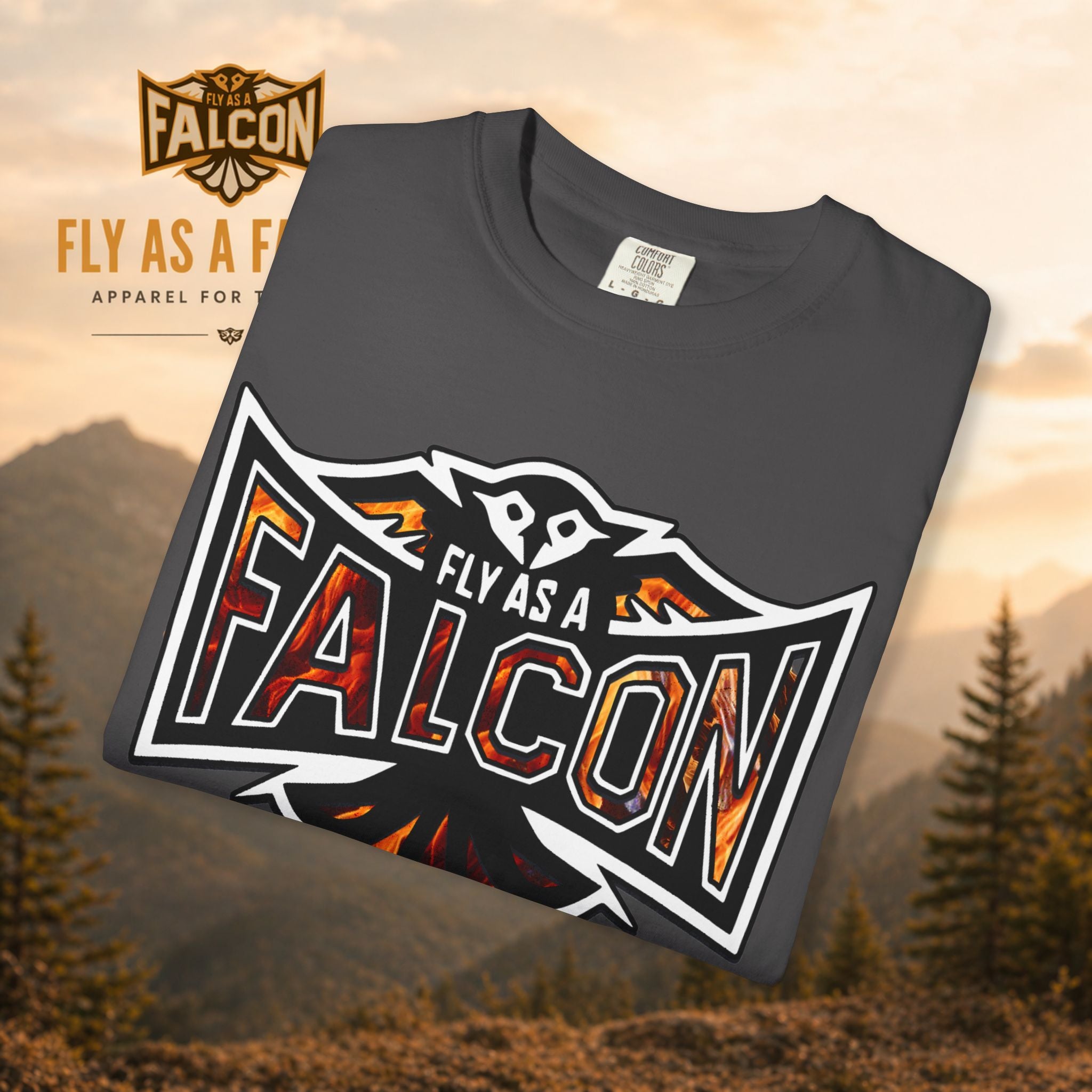 Fly As A Falcon Graphic T-Shirt | Phoenix