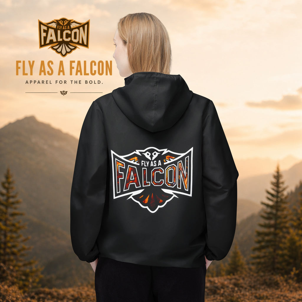 Fly As A Falcon Windbreaker Jacket | Phoenix