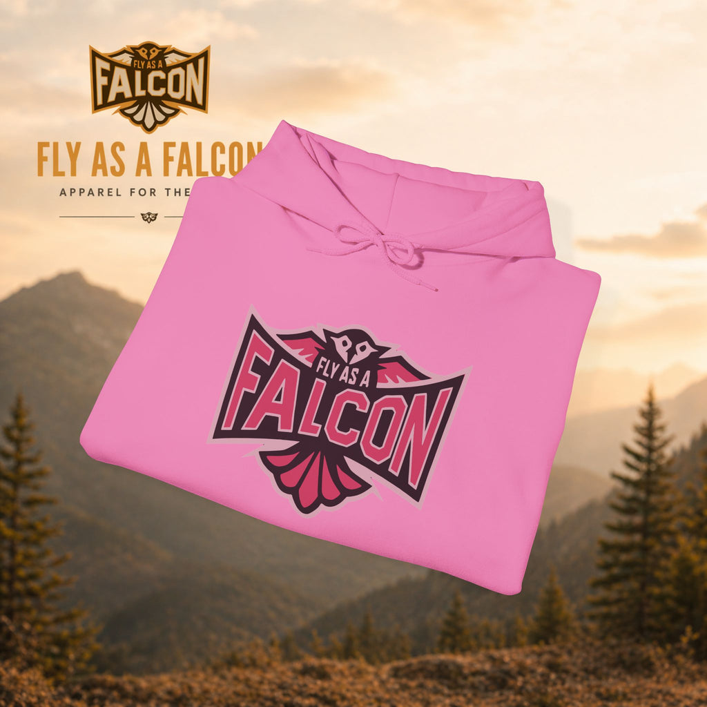 Fly As A Falcon Hoodie | Wild Rose