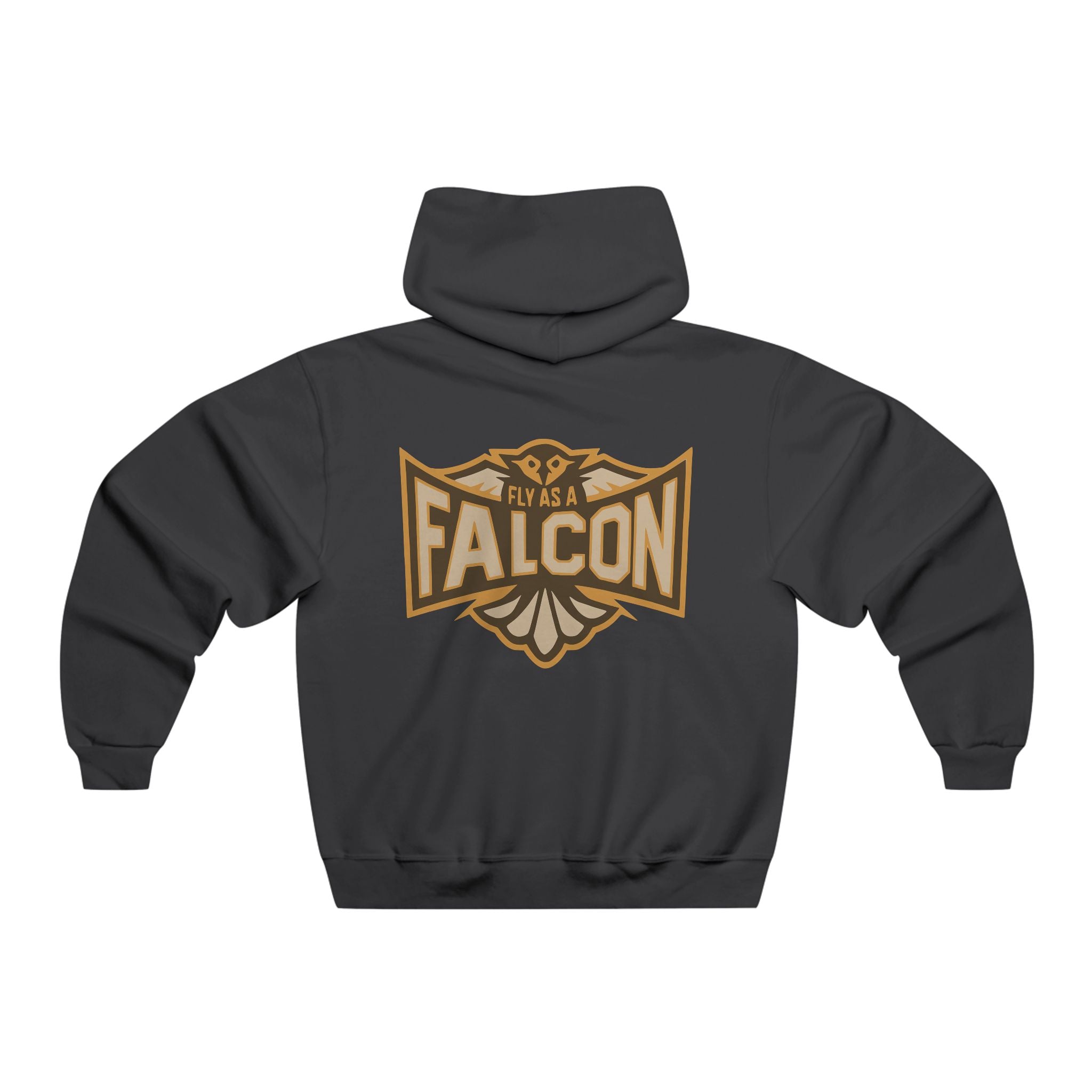 Fly As A Falcon Hoodie |  Sepia