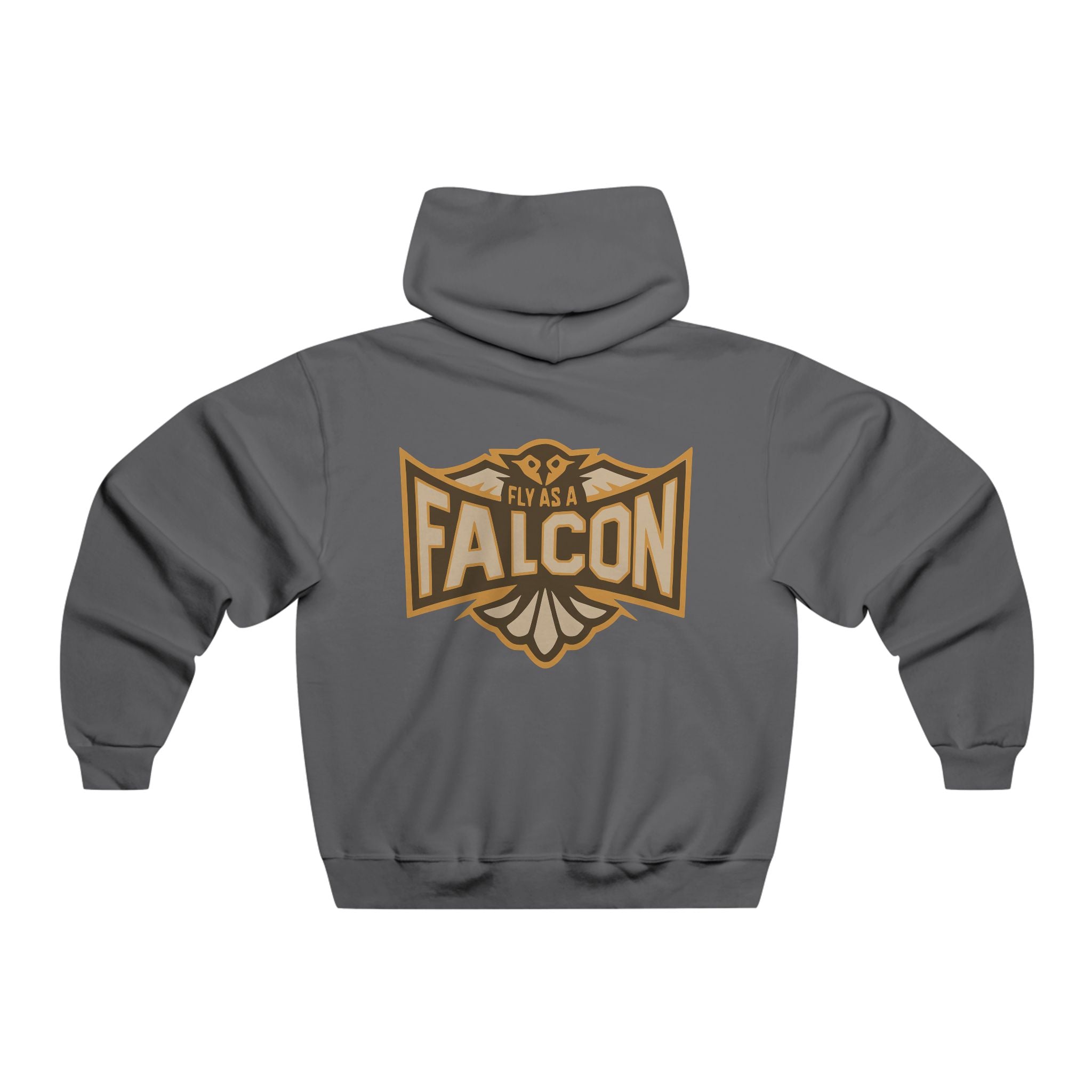 Fly As A Falcon Hoodie |  Sepia