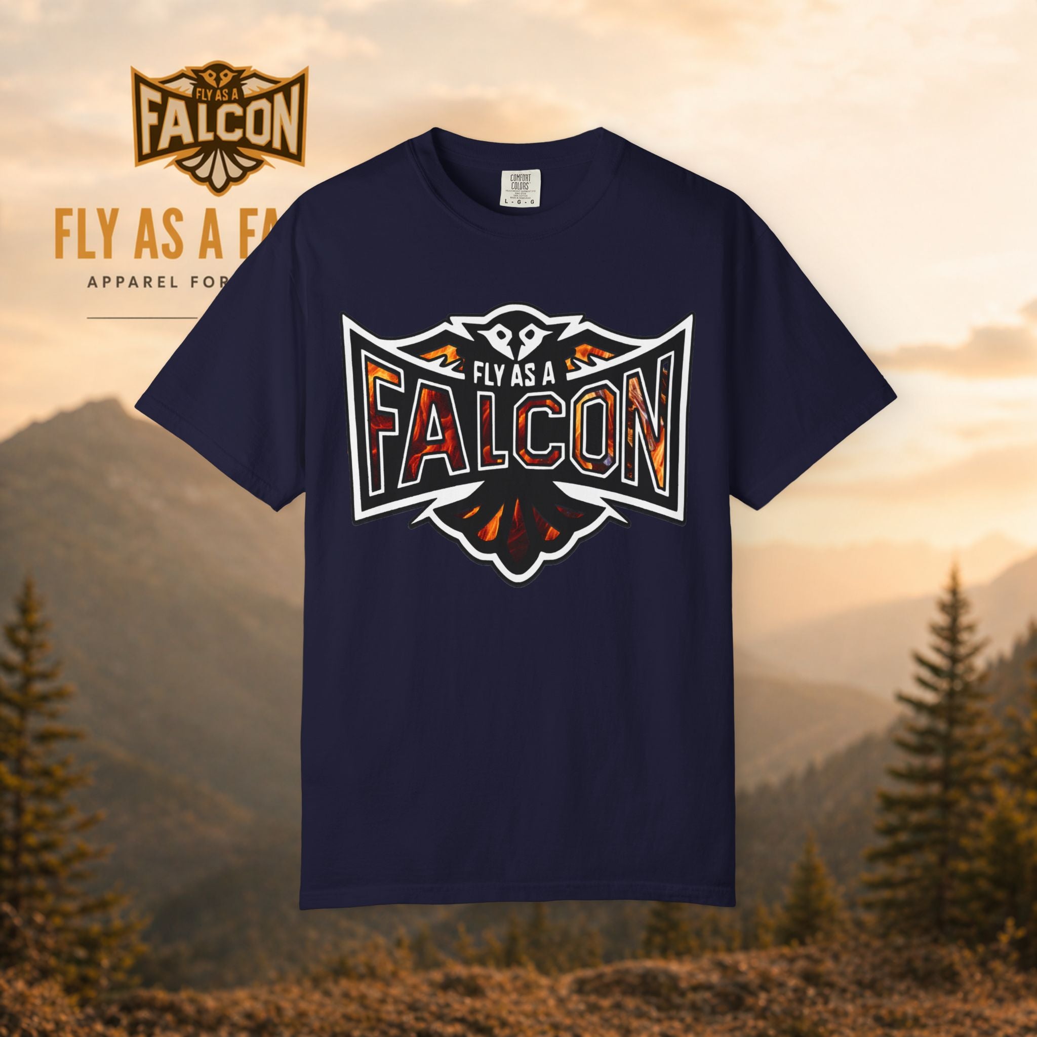 Fly As A Falcon Graphic T-Shirt | Phoenix
