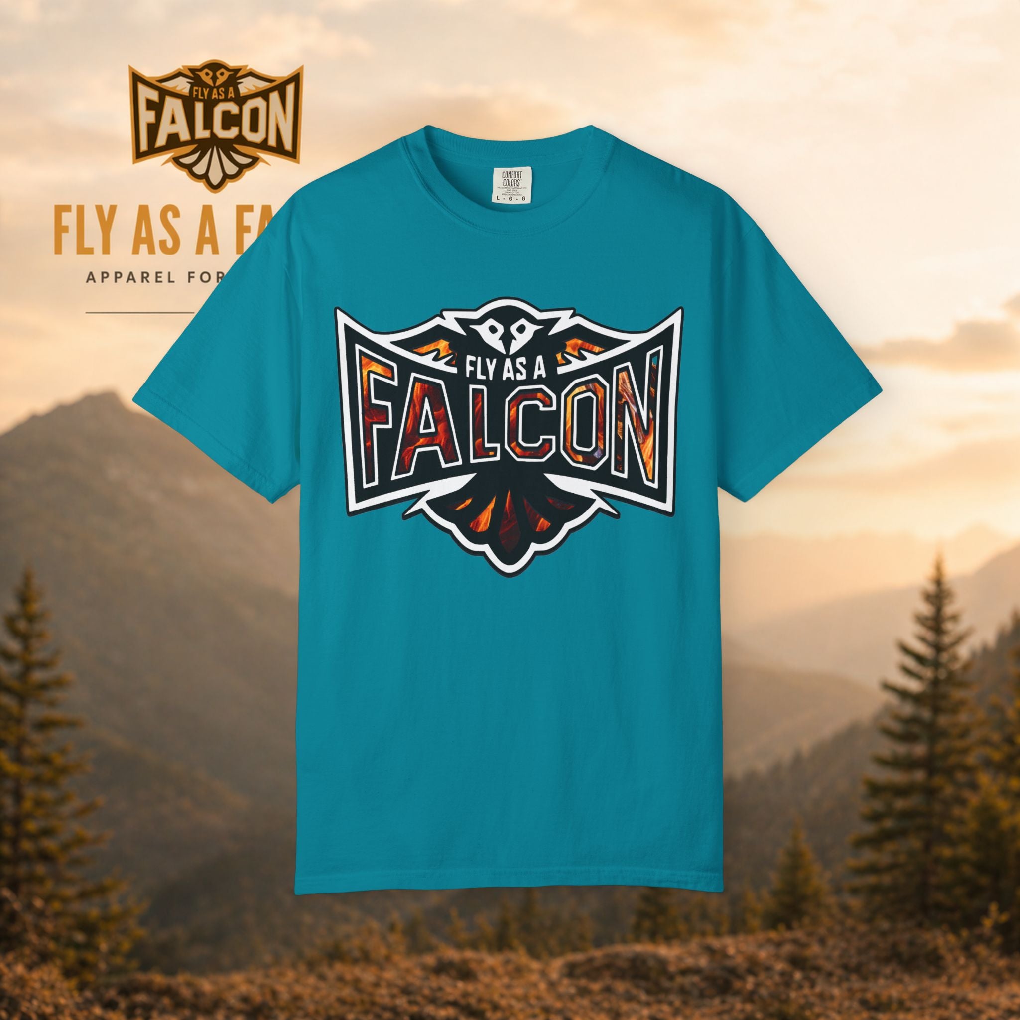 Fly As A Falcon Graphic T-Shirt | Phoenix