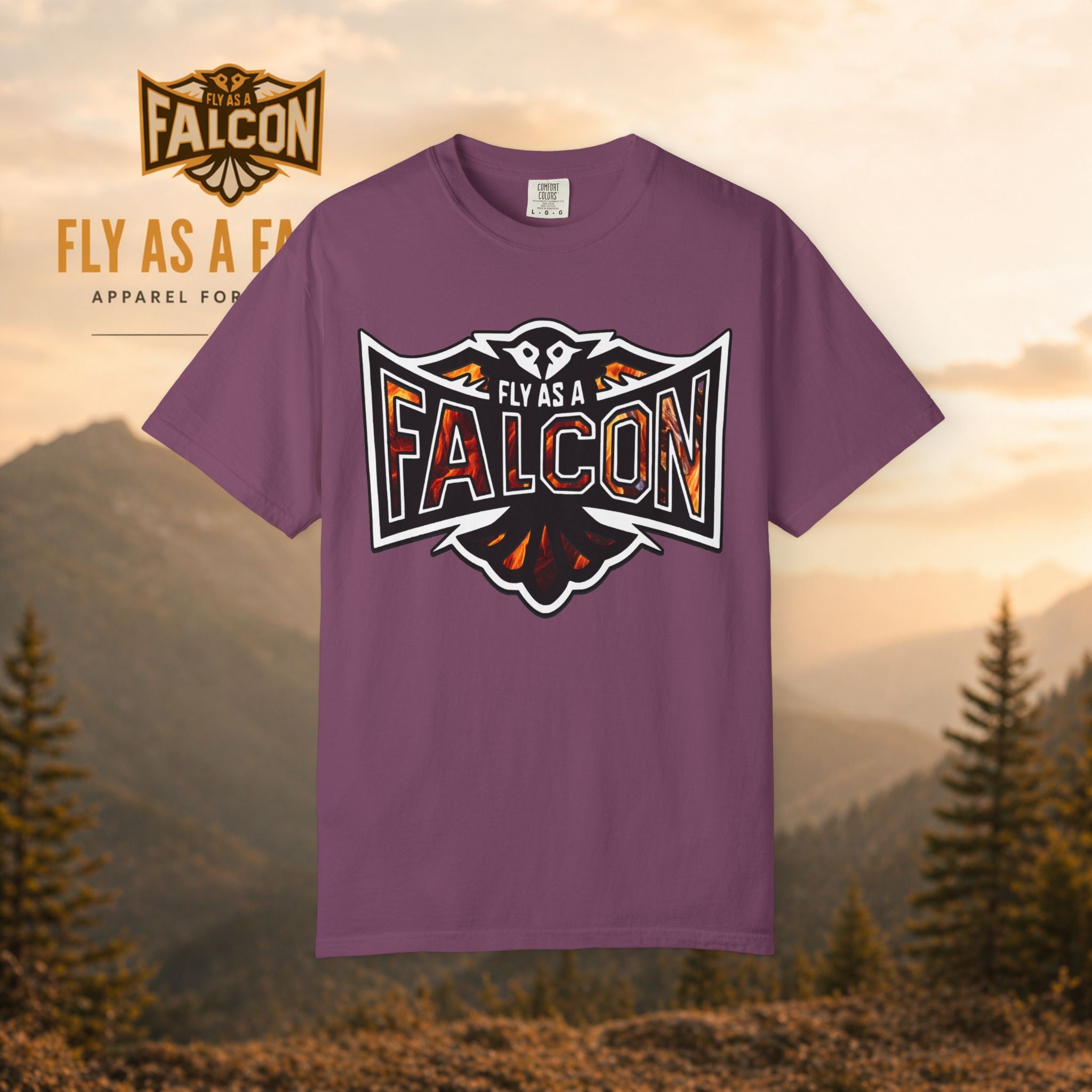 Fly As A Falcon Graphic T-Shirt | Phoenix