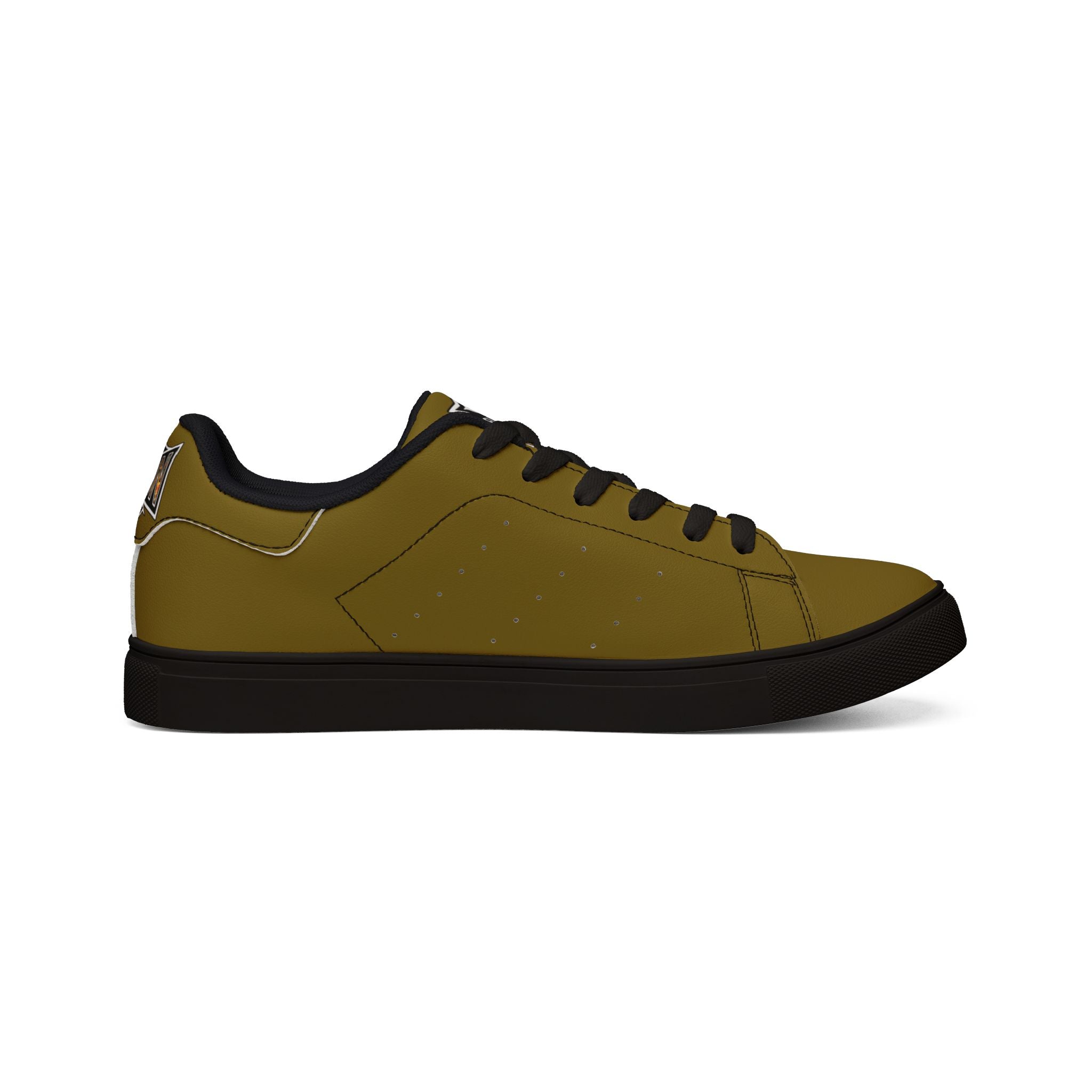 Fly As A Falcon Leather Sneakers | Golden Haze