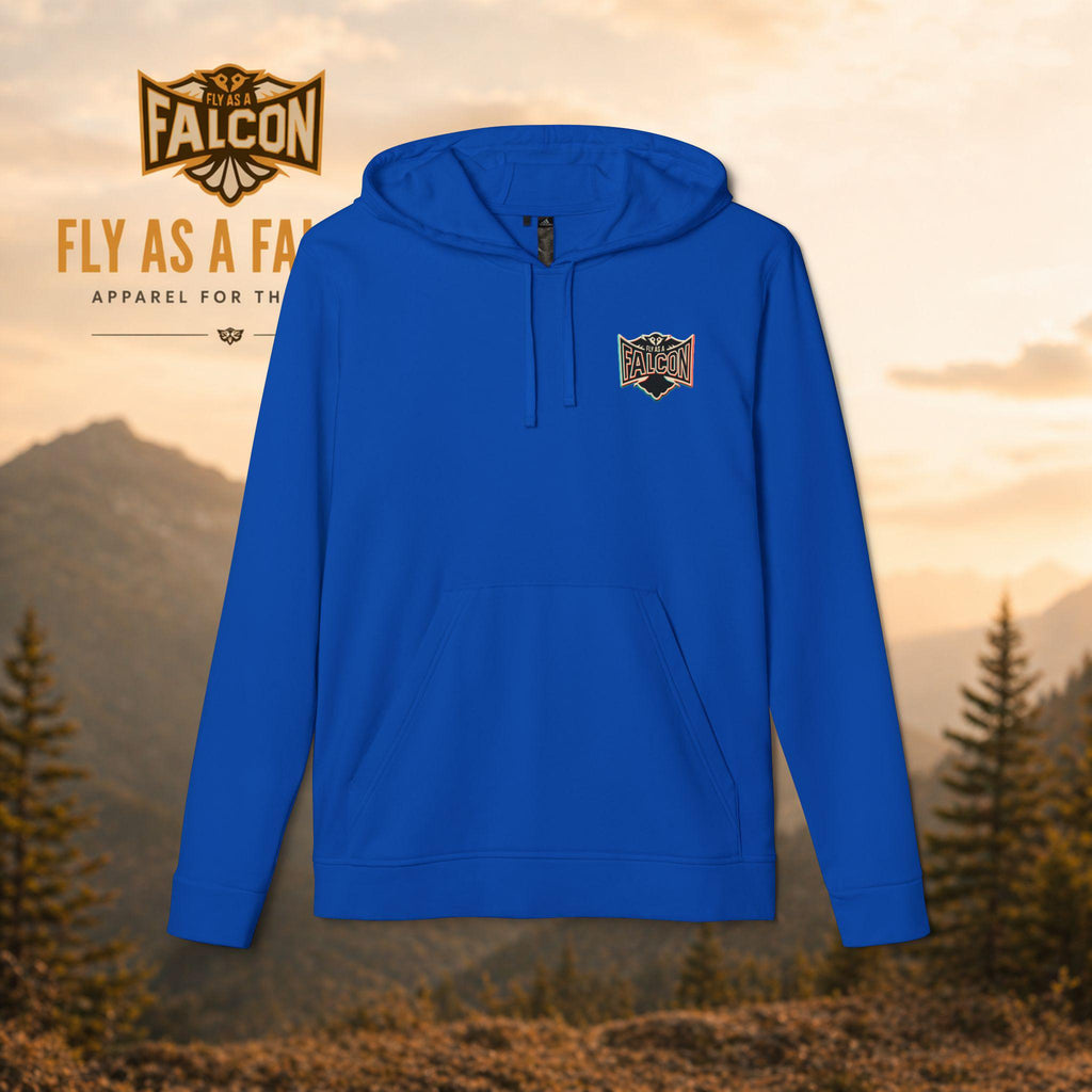 Fly As A Falcon Adidas Pullover Hoodie Retro 3D alternate view