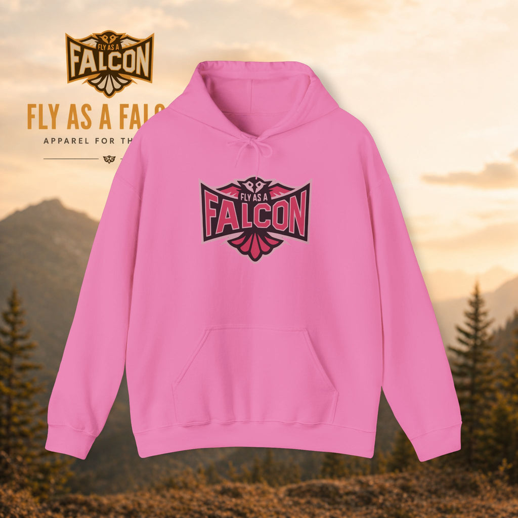 Fly As A Falcon Hoodie | Wild Rose