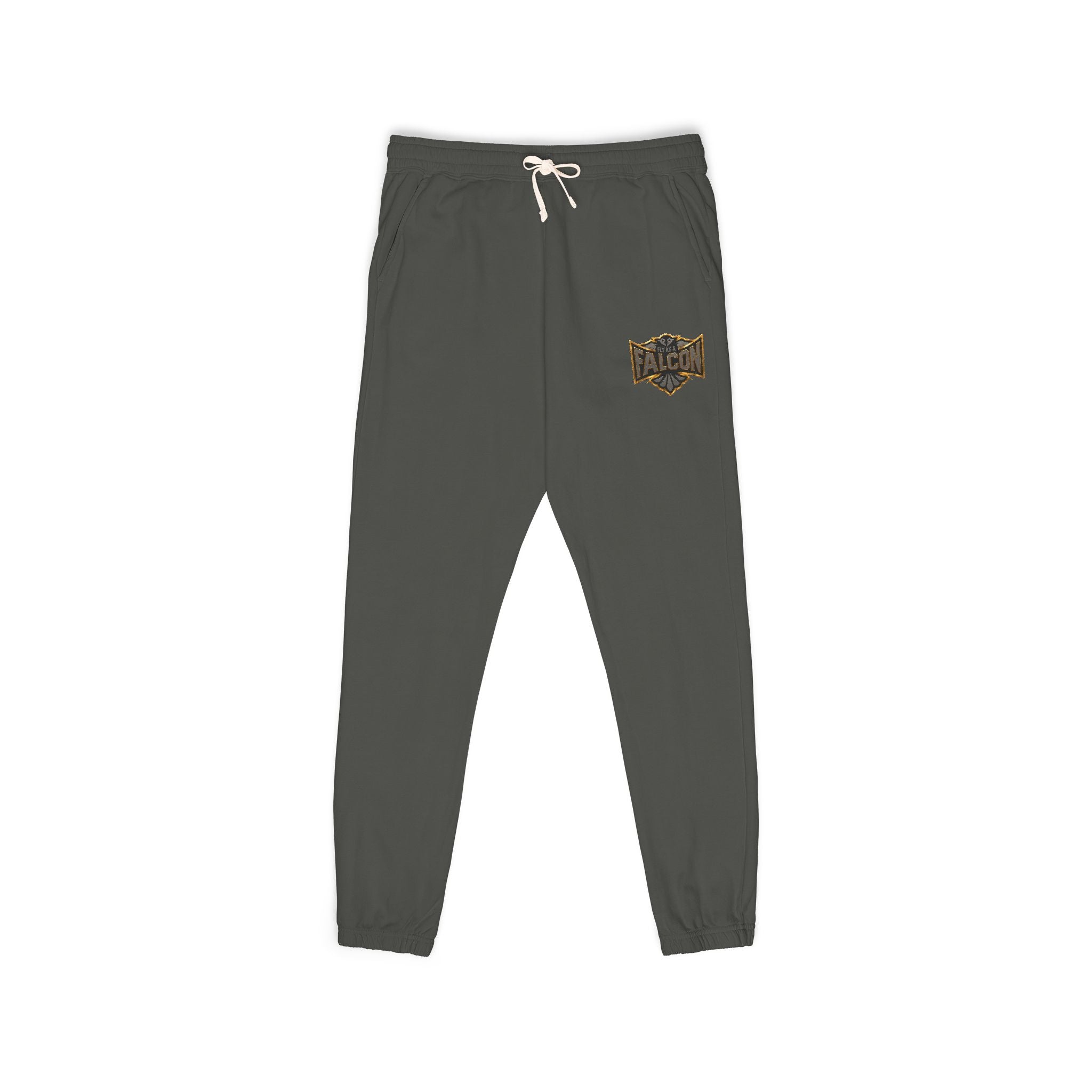 Fly As A Falcon Sweatpants | Black & Gold Collection 02