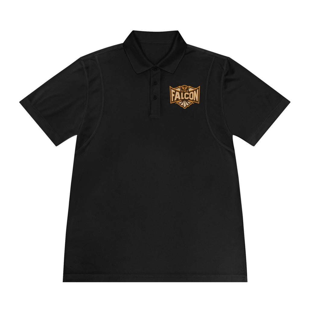 Fly As A Falcon Polo Shirt | Sepia